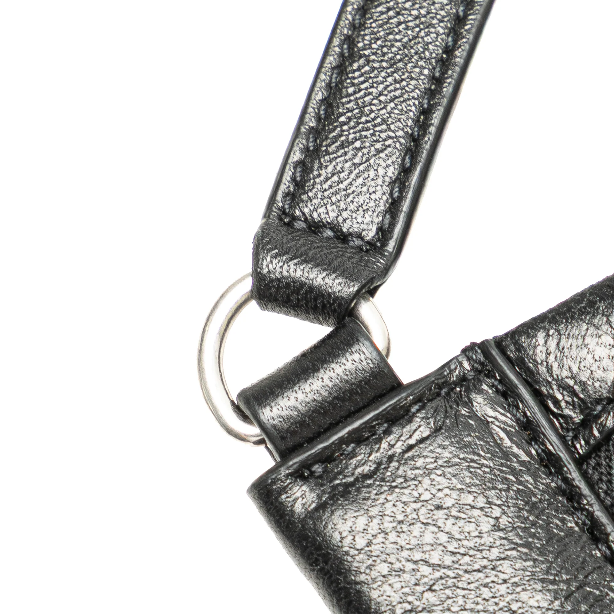 Antiqued Lambskin Sid Flat Crossbody - Image 11