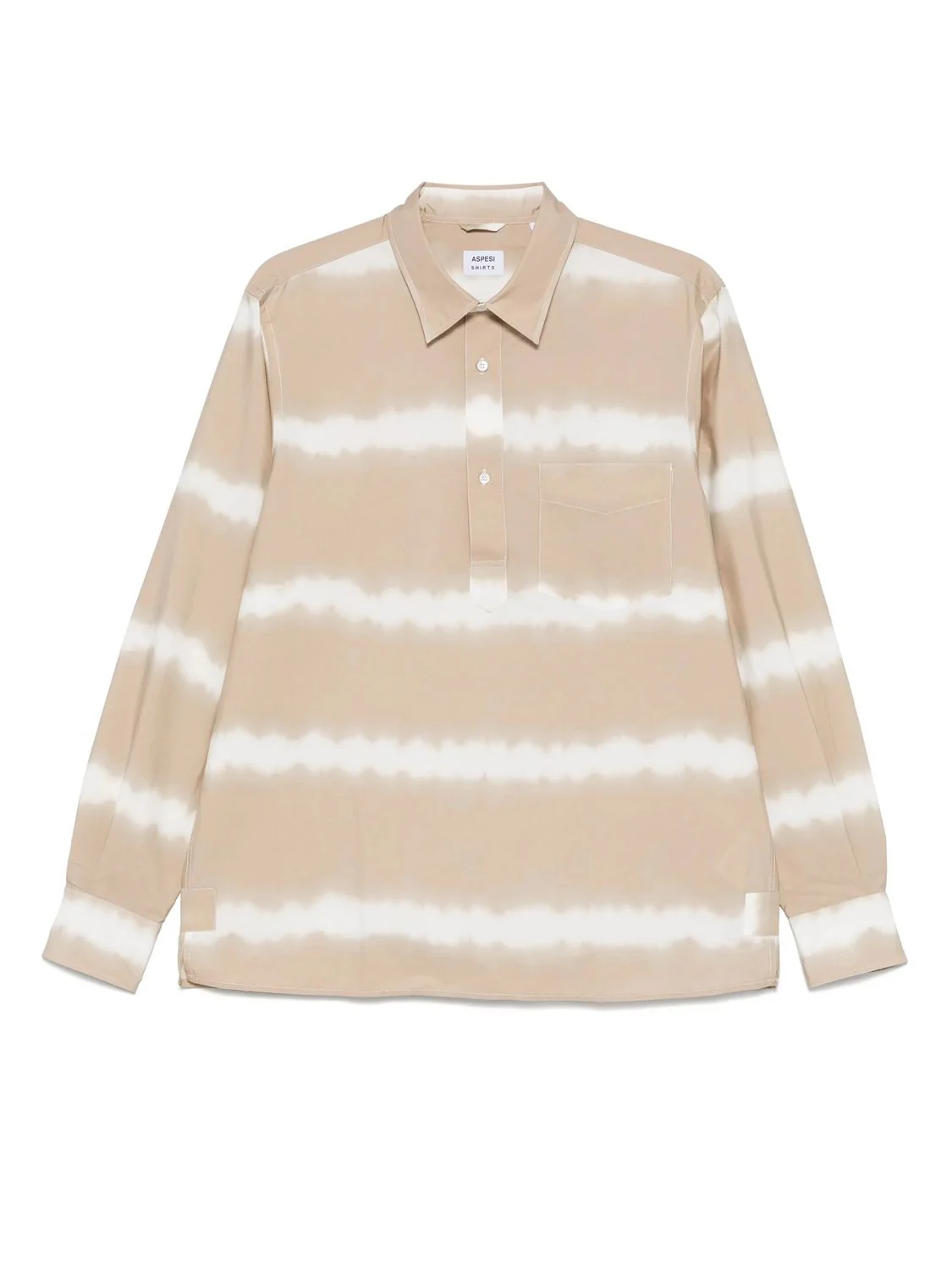 BEIGE COTTON SHIRT