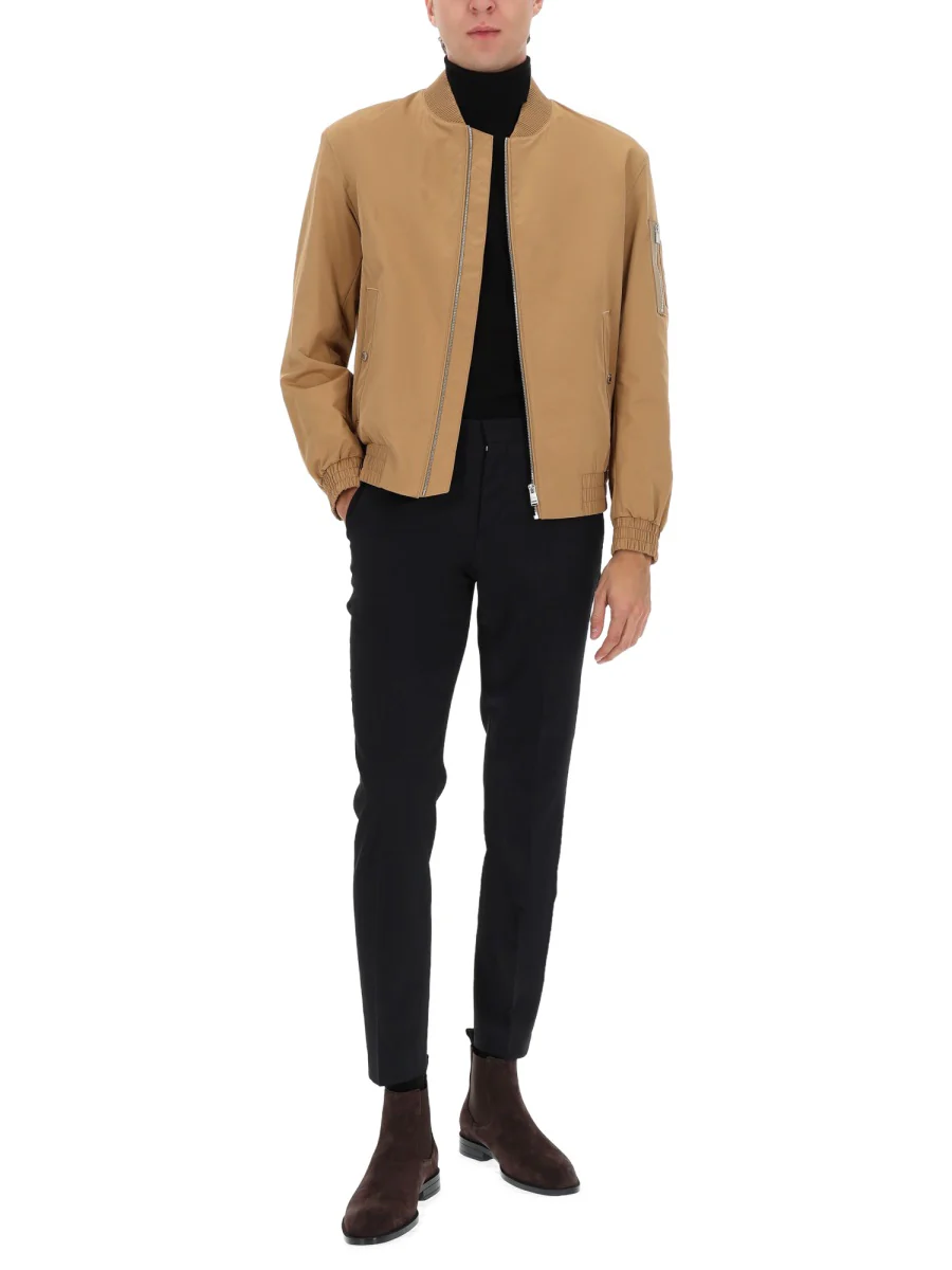 BEIGE POLYESTER JACKET - Image 3