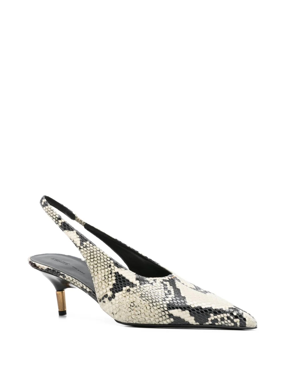 BELLA LEATHER SLINGBACK PUMPS - Image 4