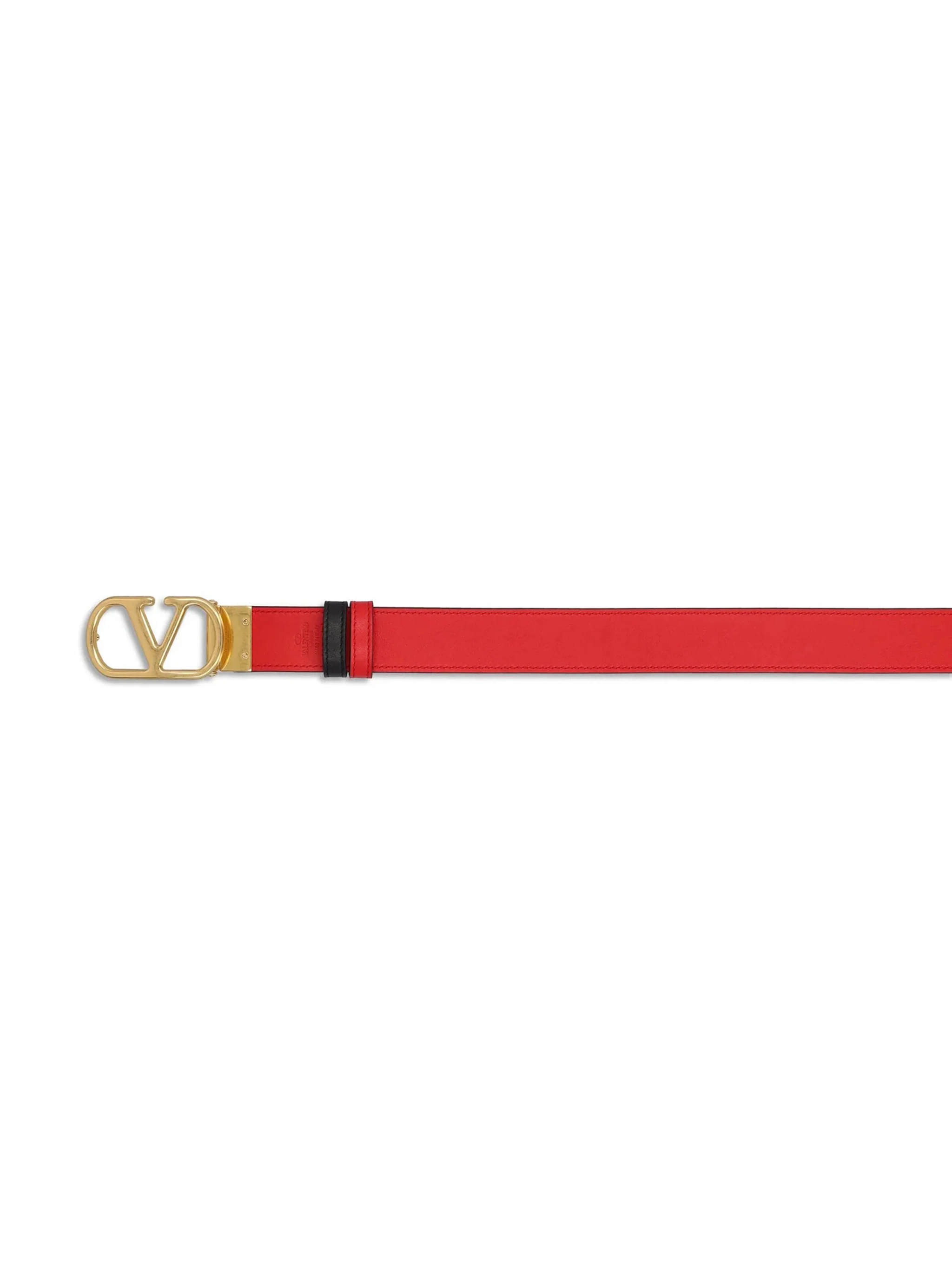 BLACK CALF LEATHER REVERSIBLE BELT - Image 4