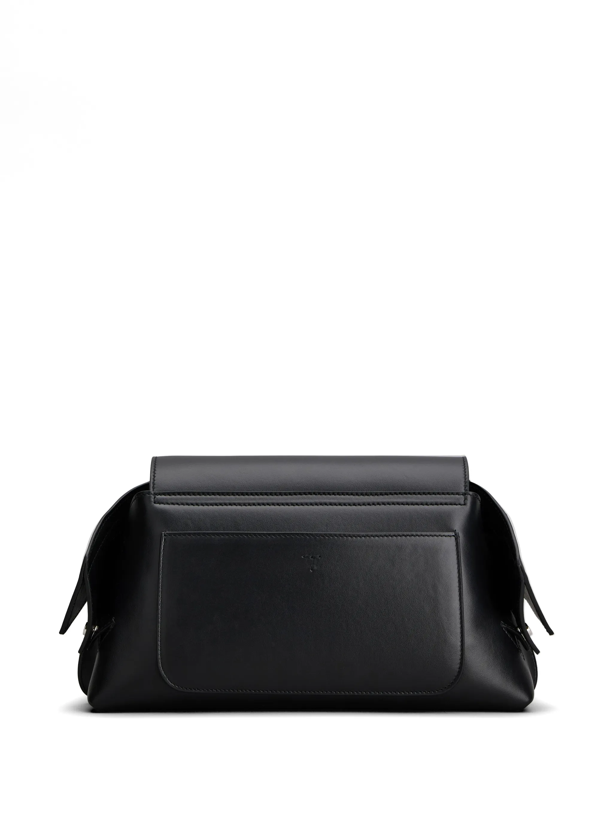 BLACK CALFSKIN WAV POUCH MINI - Image 3