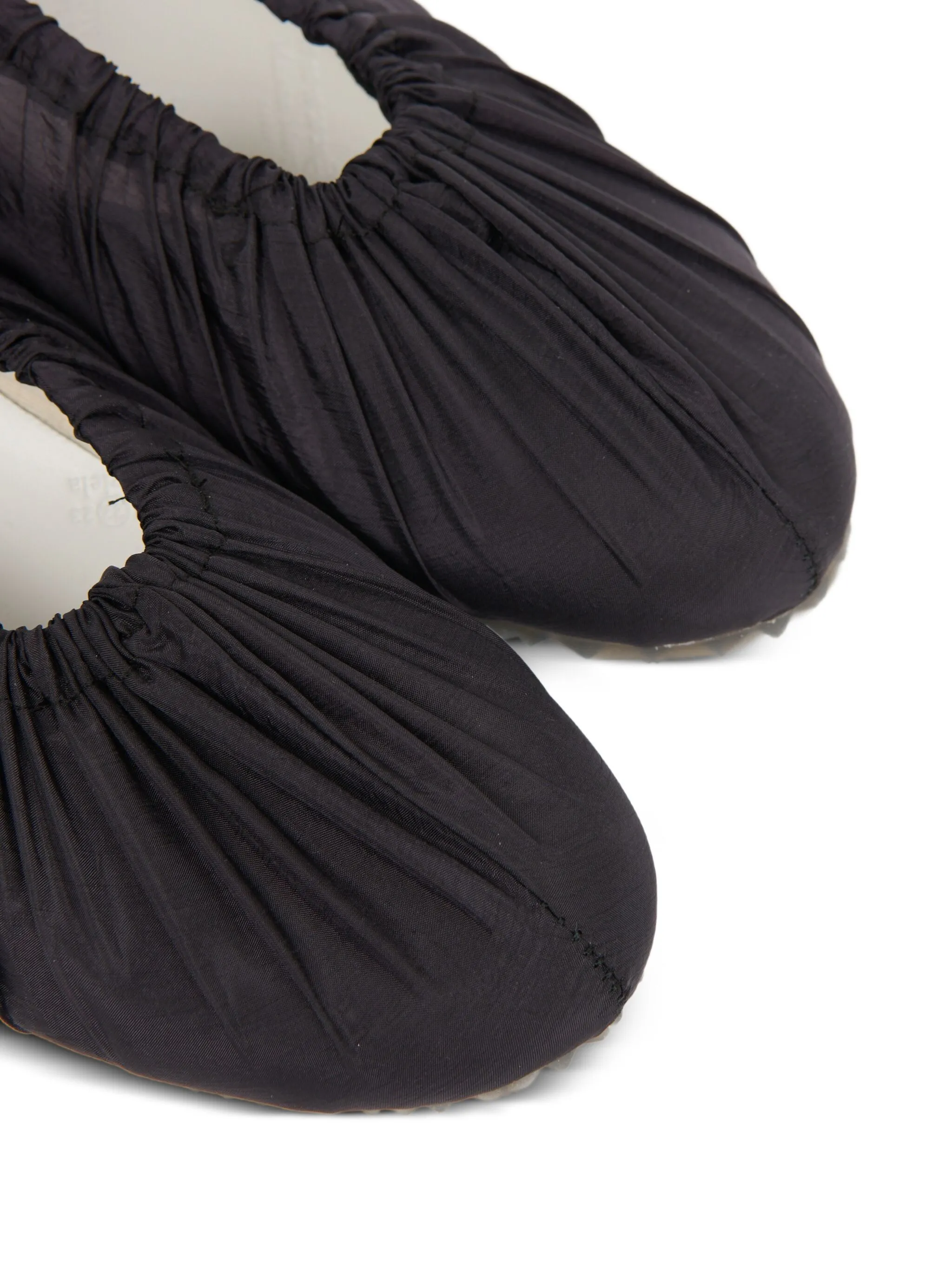 BLACK COTTON GOMMA SNEAKERS - Image 5