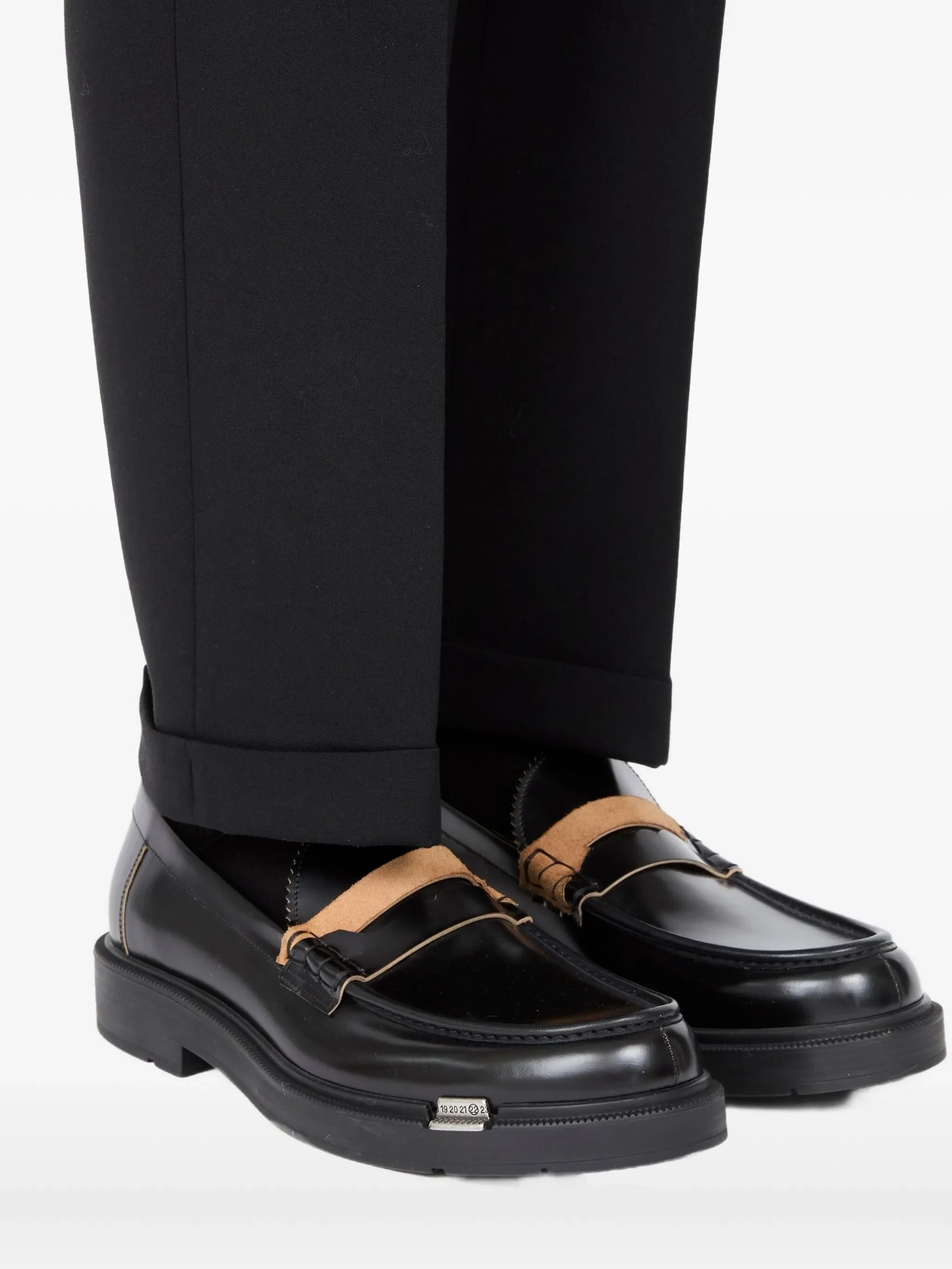 BLACK COW LEATHER MOCCASIN - Image 3