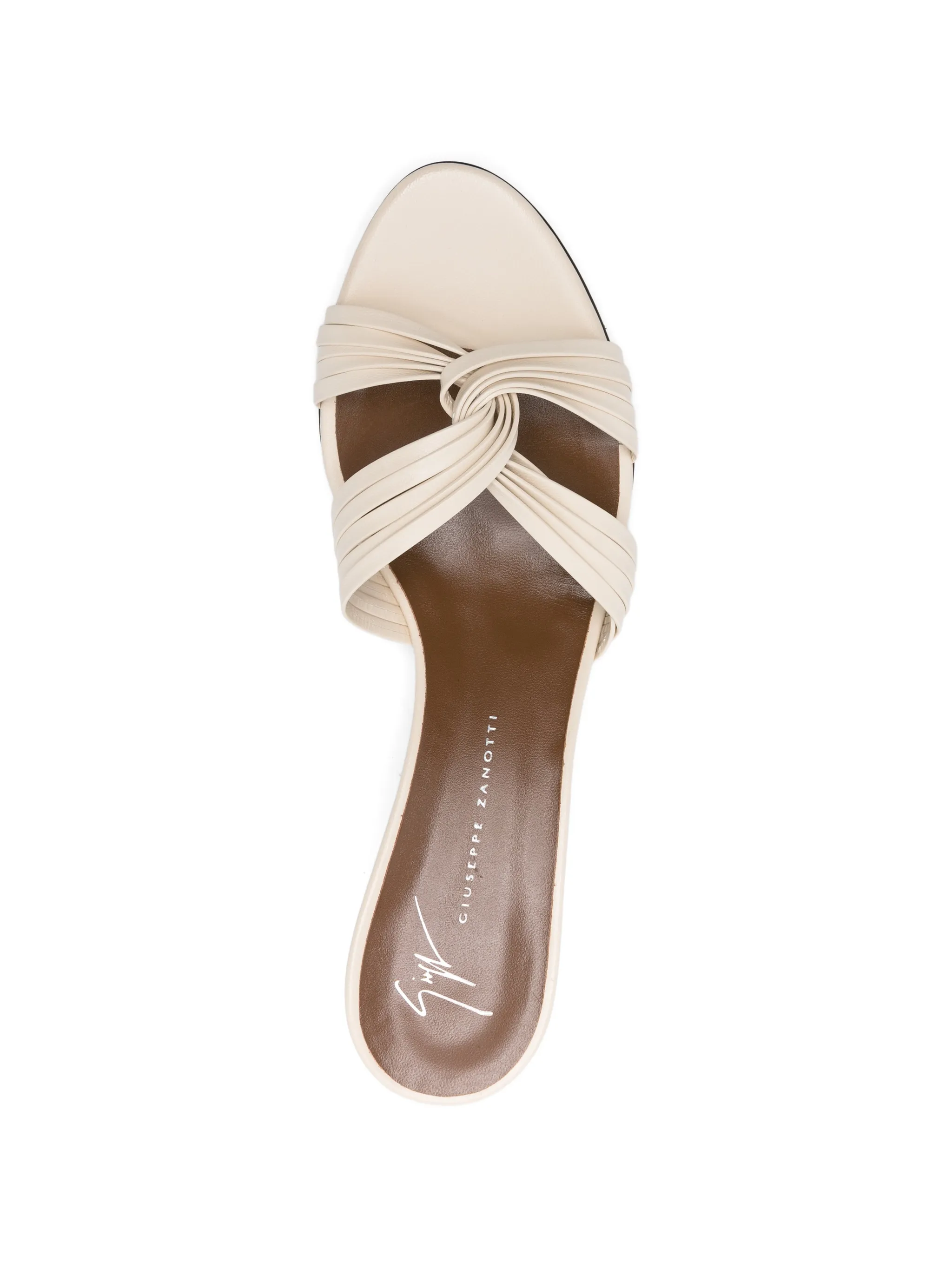 BLACK KIDSKIN COW SANDAL ALIEN - Image 3