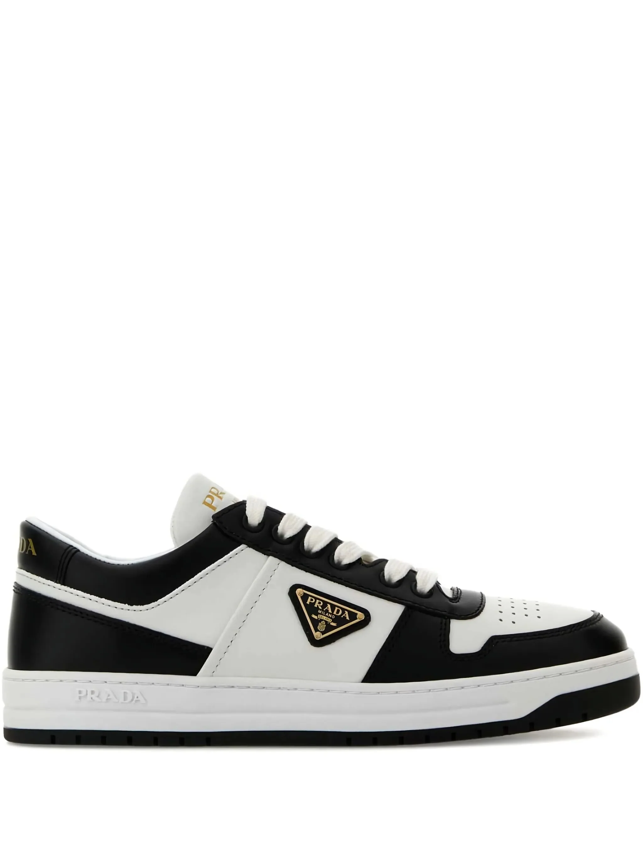 BLACK LEATHER SNEAKER