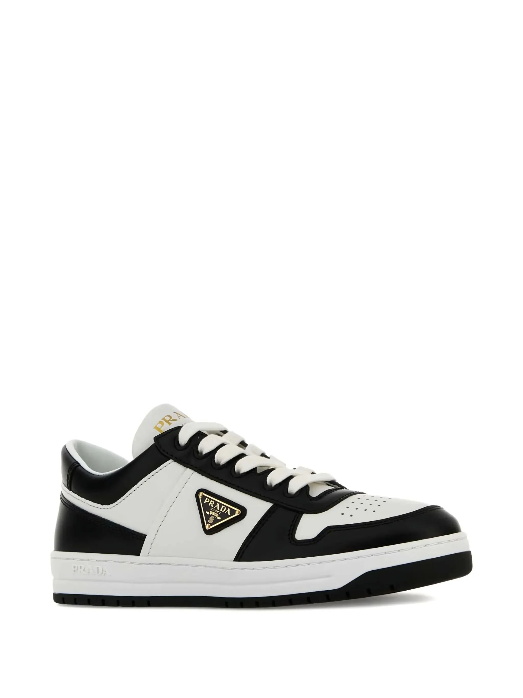 BLACK LEATHER SNEAKER - Image 2