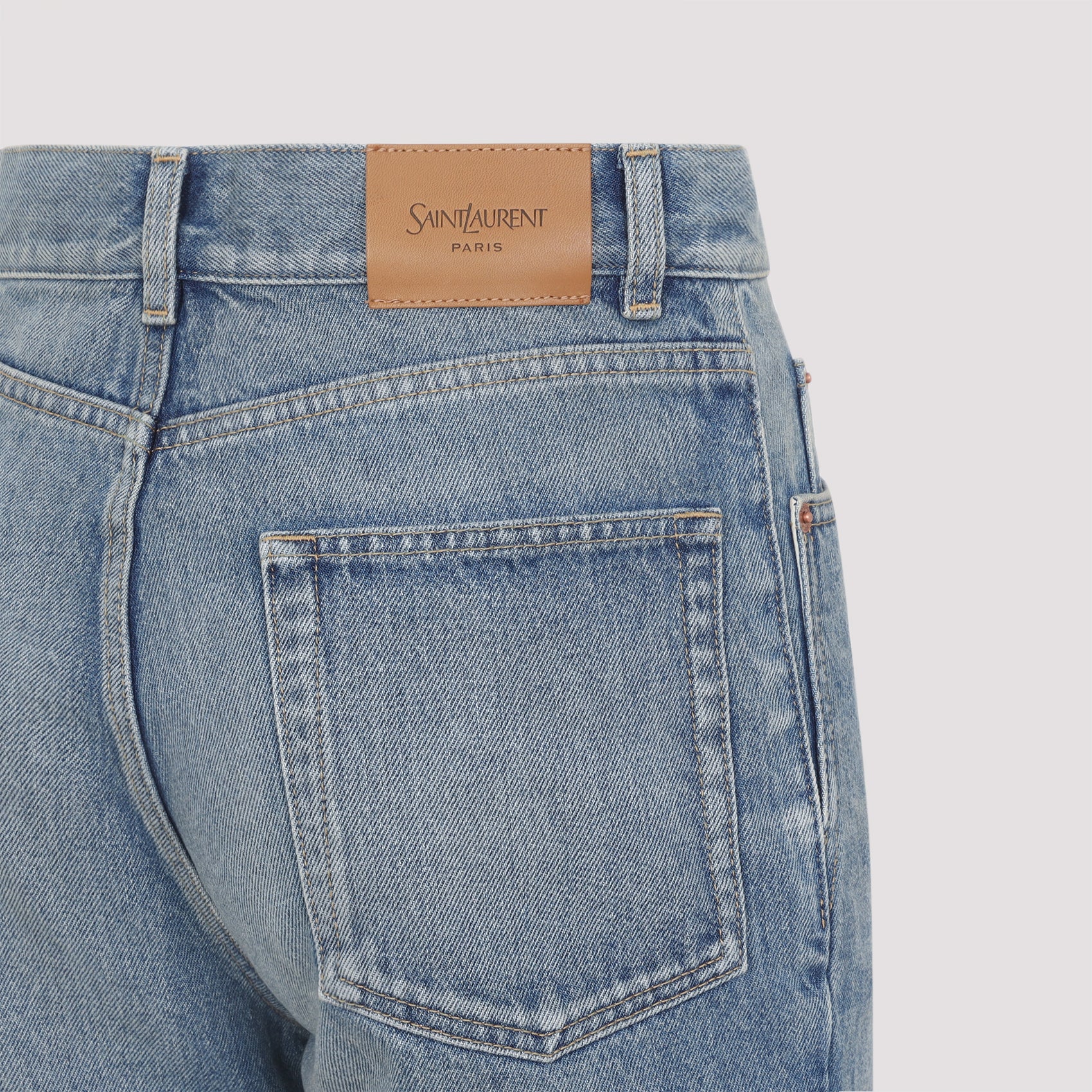 BLUE 70`S COTTON JEANS - Image 4