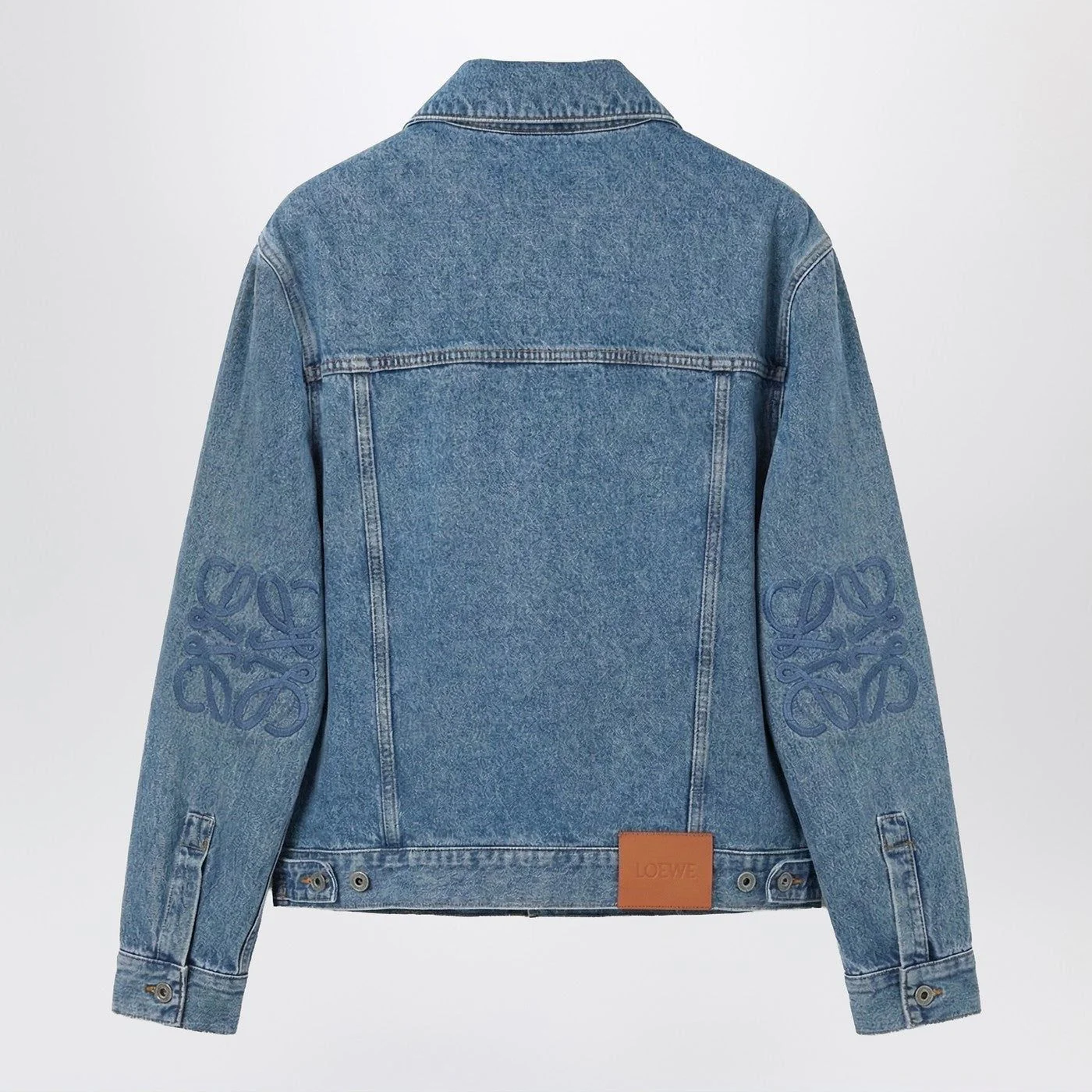 BLUE ANAGRAM DENIM JACKET - Image 2