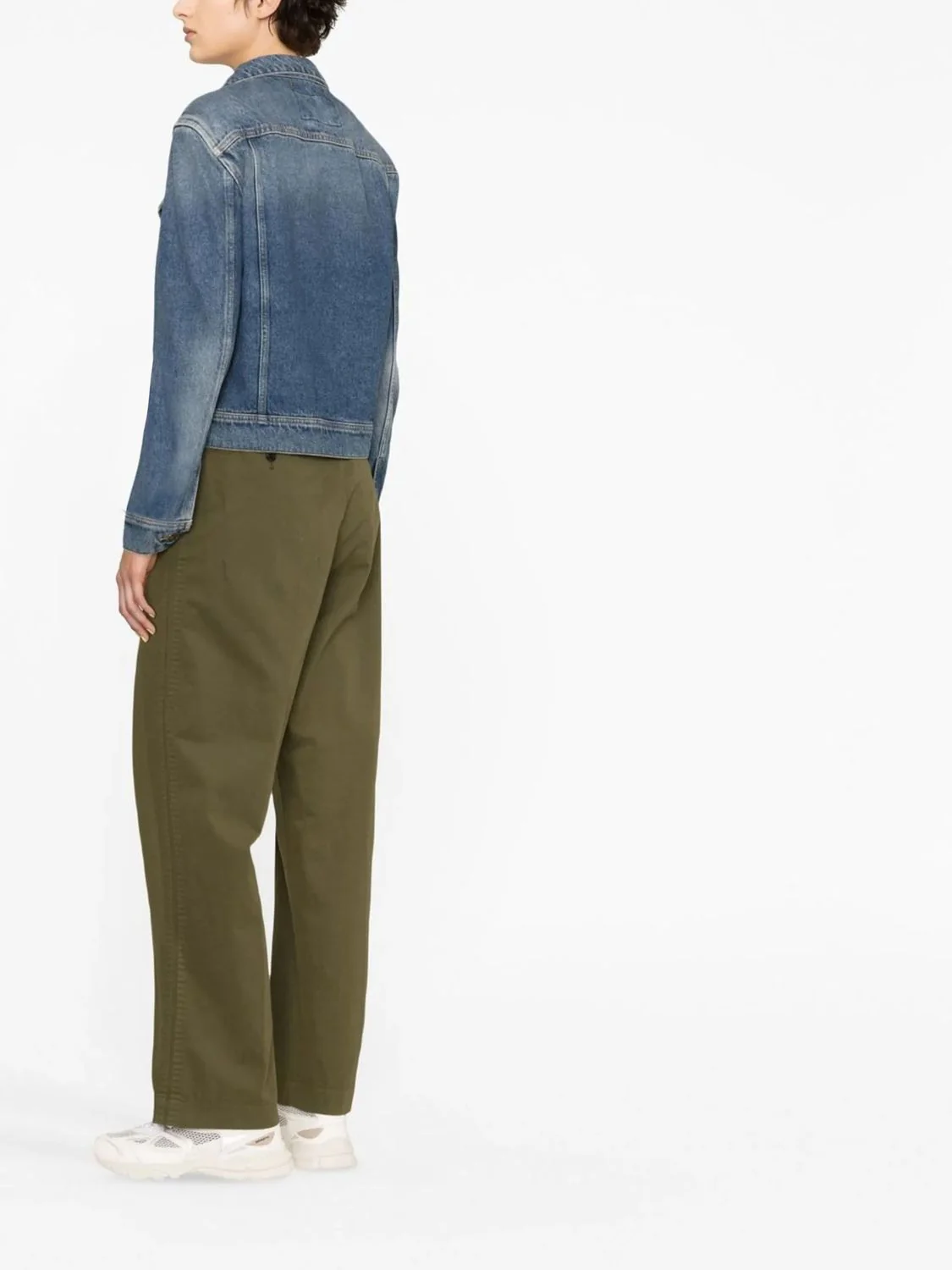 BLUE COTTON OUTERWEAR - Image 4