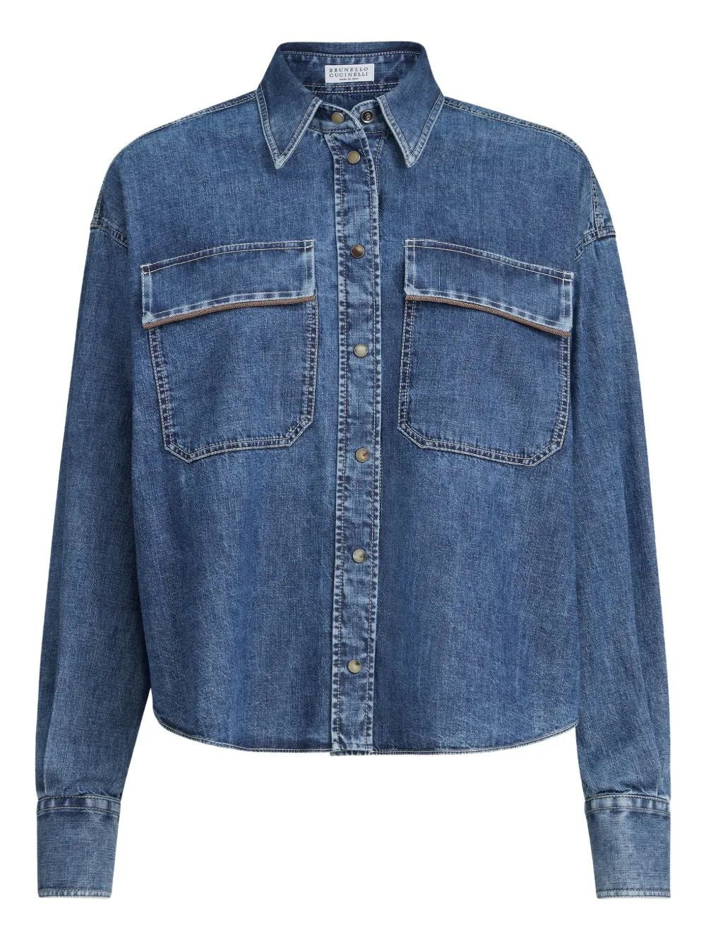 BLUE COTTON SHIRT