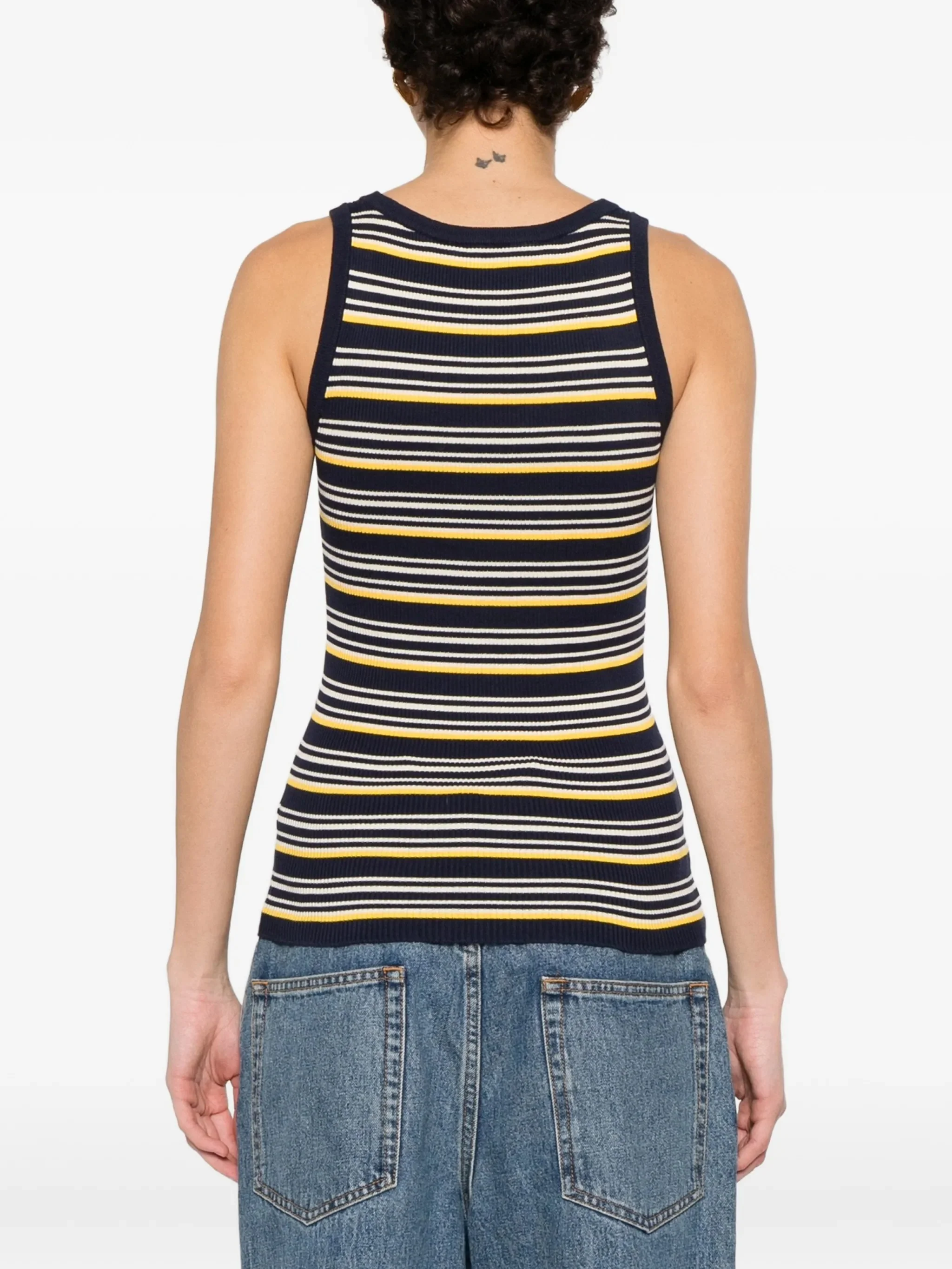 BLUE COTTON TOPS TANK TOP - Image 4