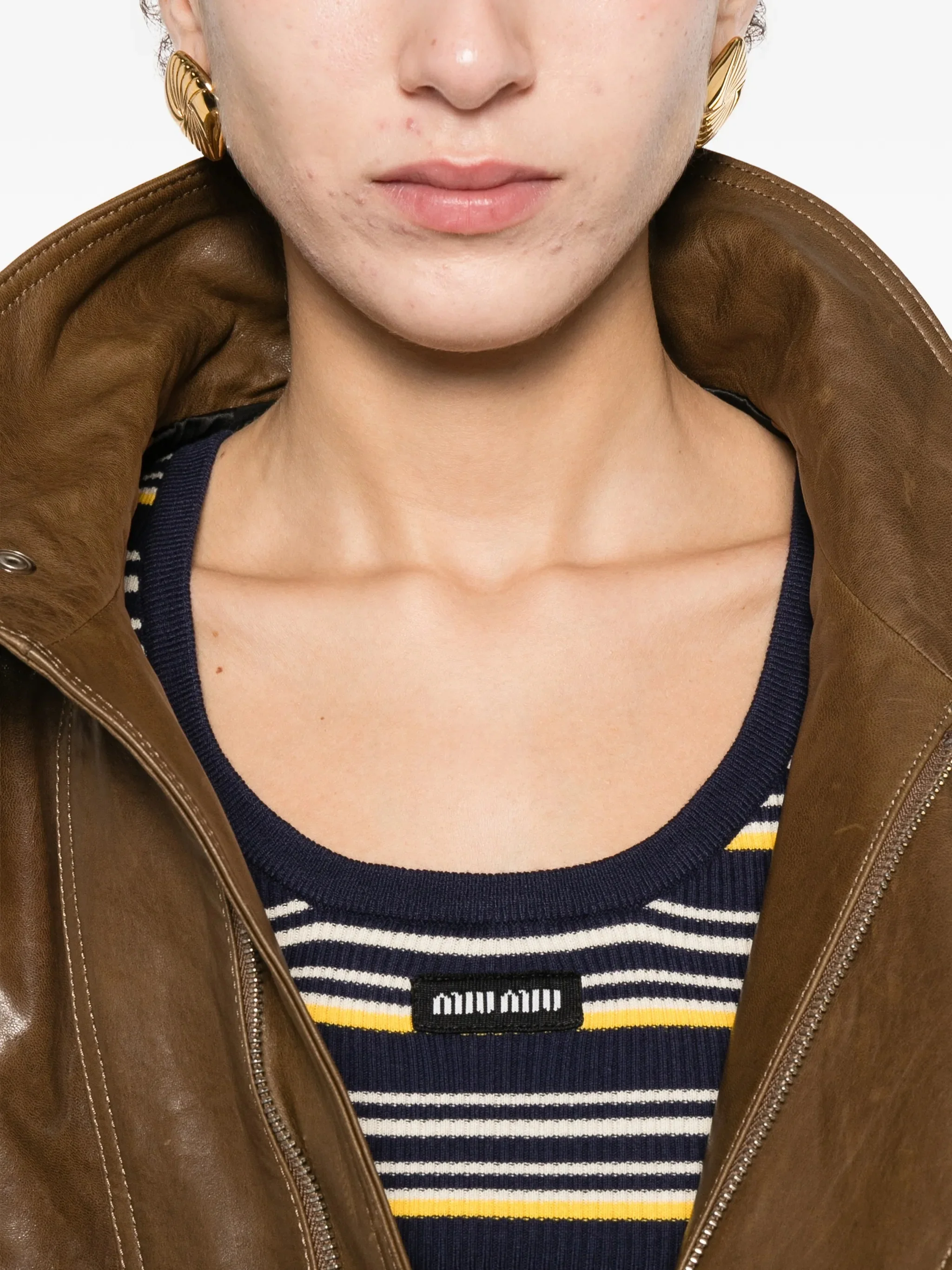 BLUE COTTON TOPS TANK TOP - Image 5