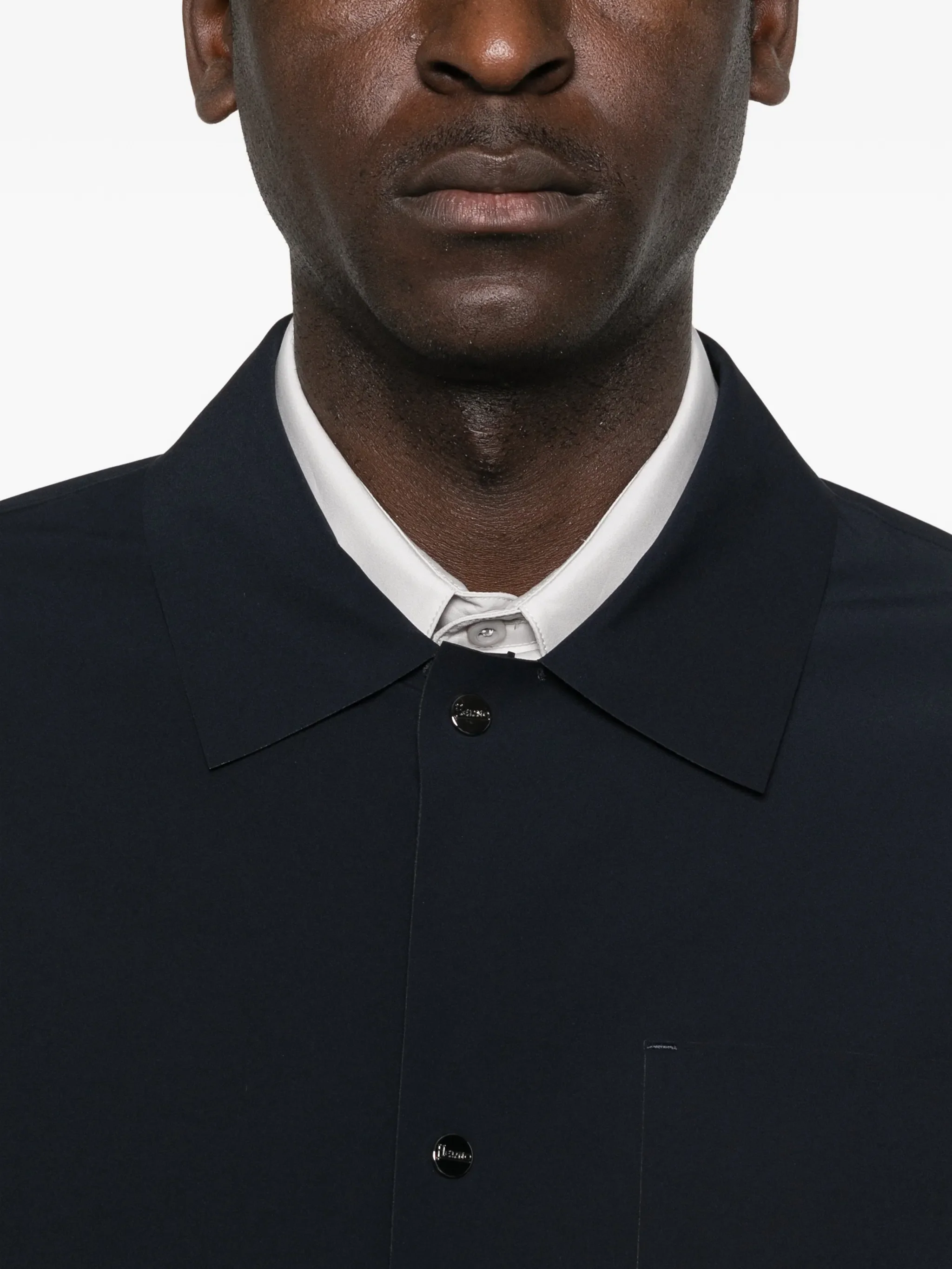 BLUE GREY POLYAMIDE NASTRATA JACKET - Image 3