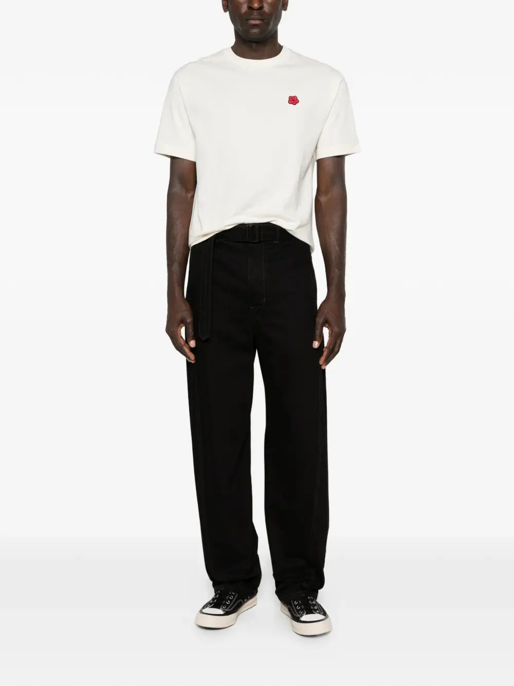 BOKE FLOWER-PATCH T-SHIRT - Image 4