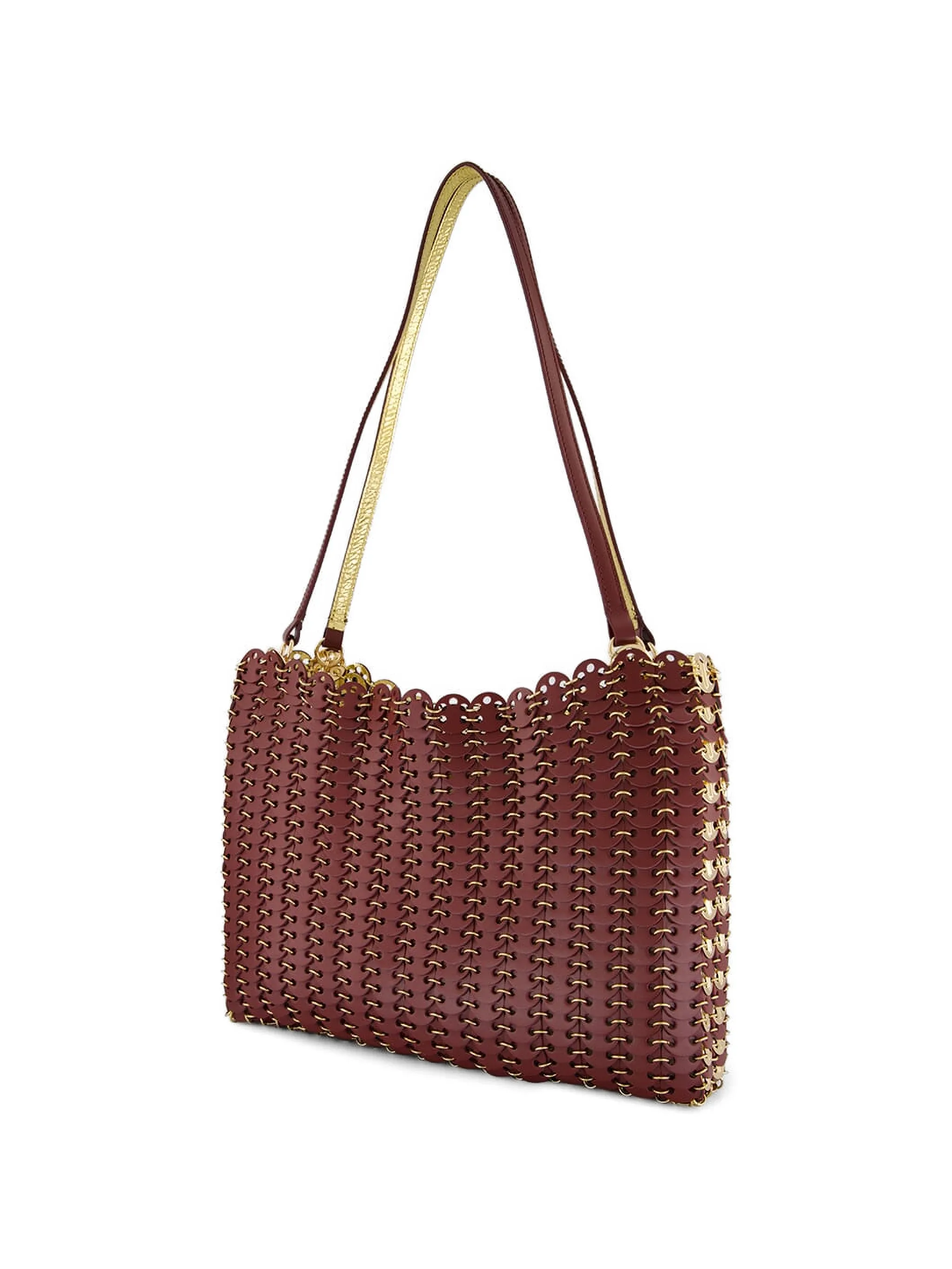 BORDEAUX GOLD CALF STEEL BAG - Image 3