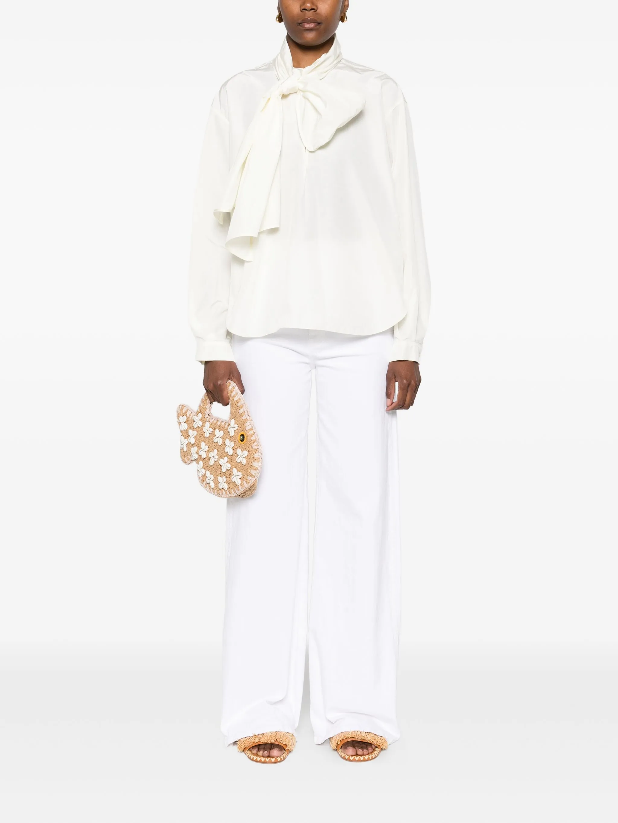 BOROTALCO CHIC TAFFETAS SHIRT - Image 3