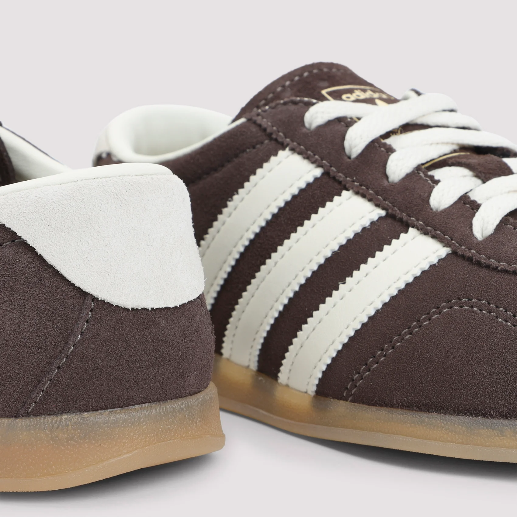 BROWN GAZELLE LO PRO SUEDE LEATHER SNEAKERS - Image 5