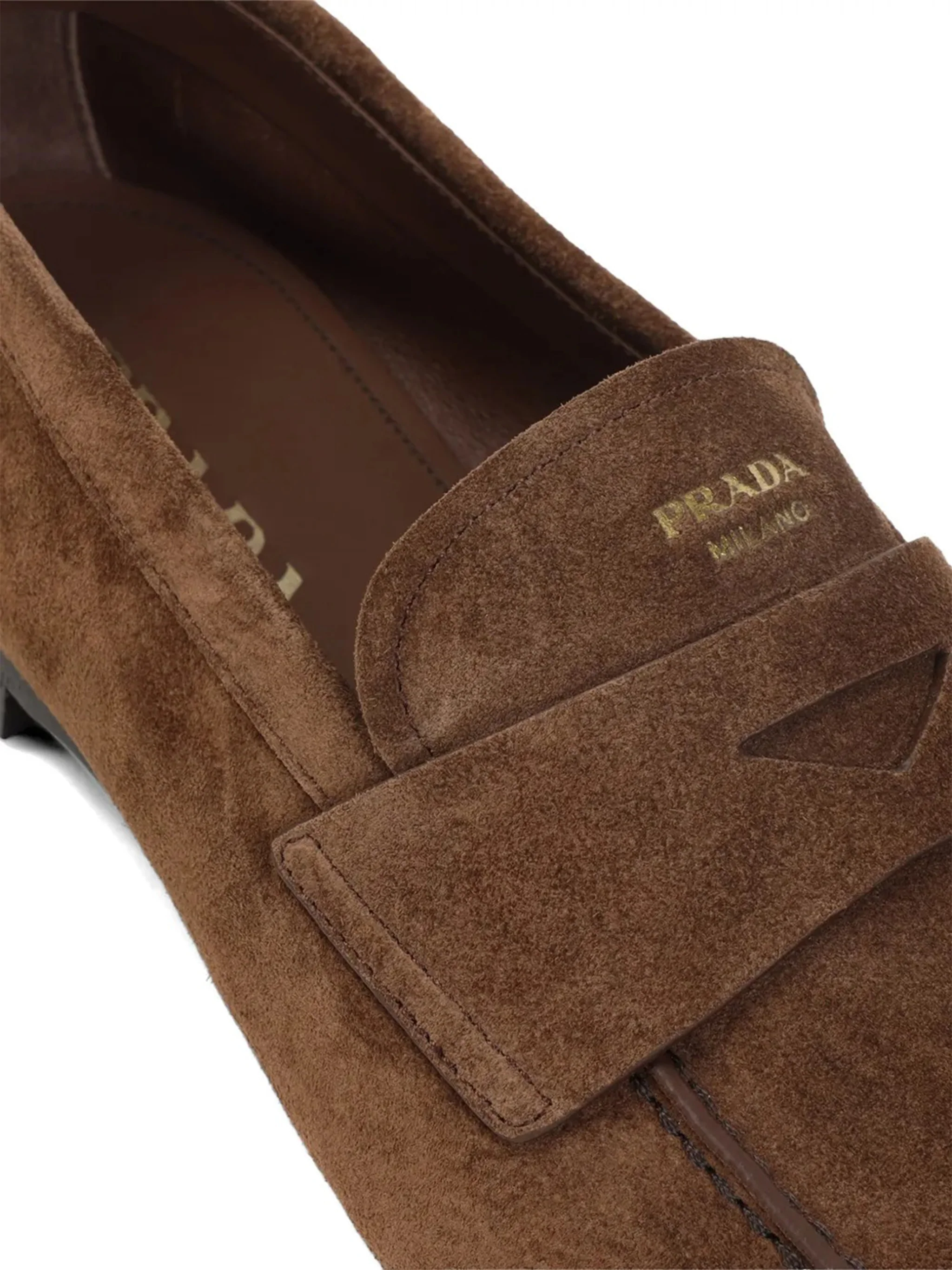 BROWN GOAT LEATHER LOAFERS - Image 4