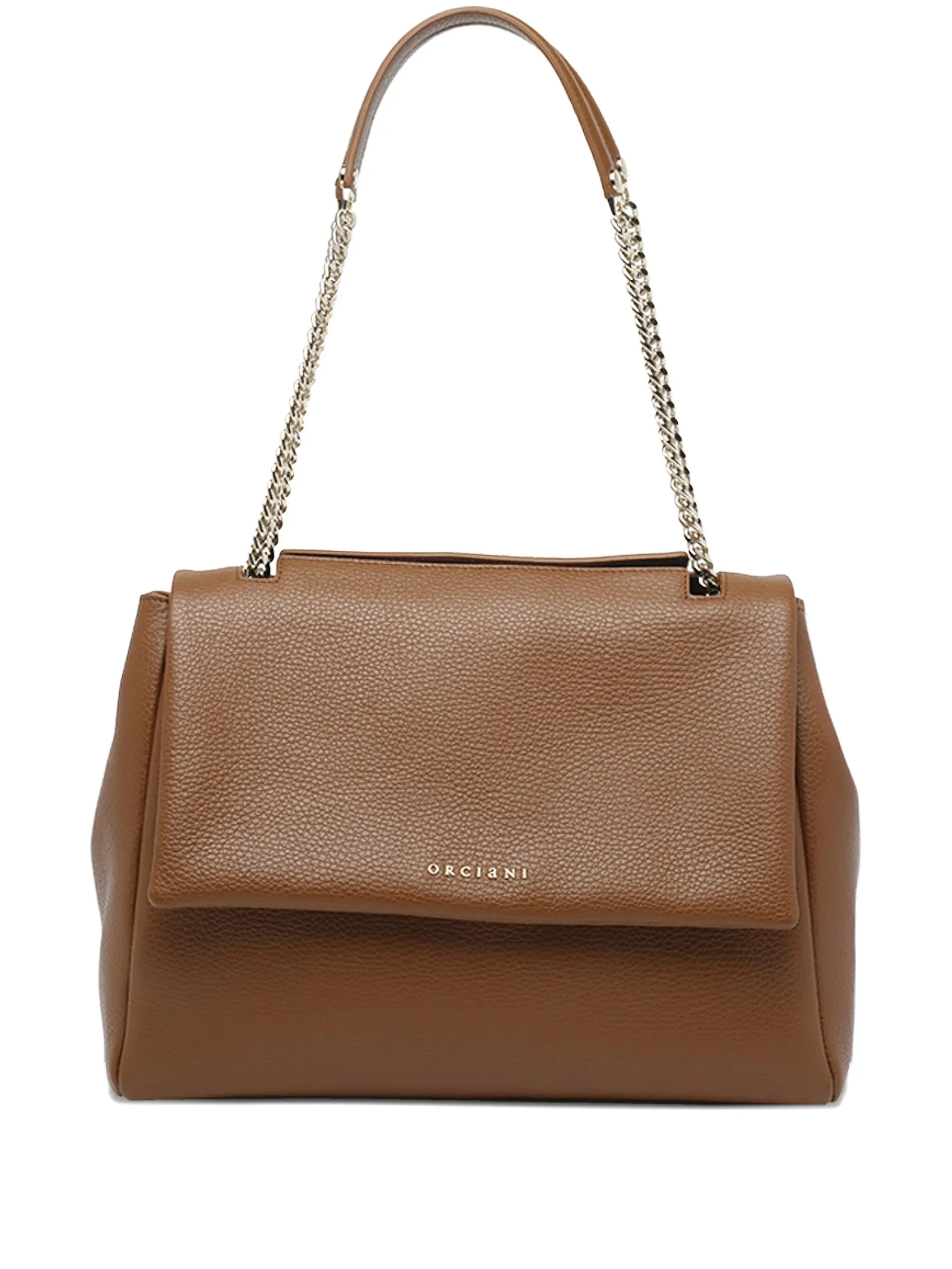 BROWN LEATHER SVEVA BAG