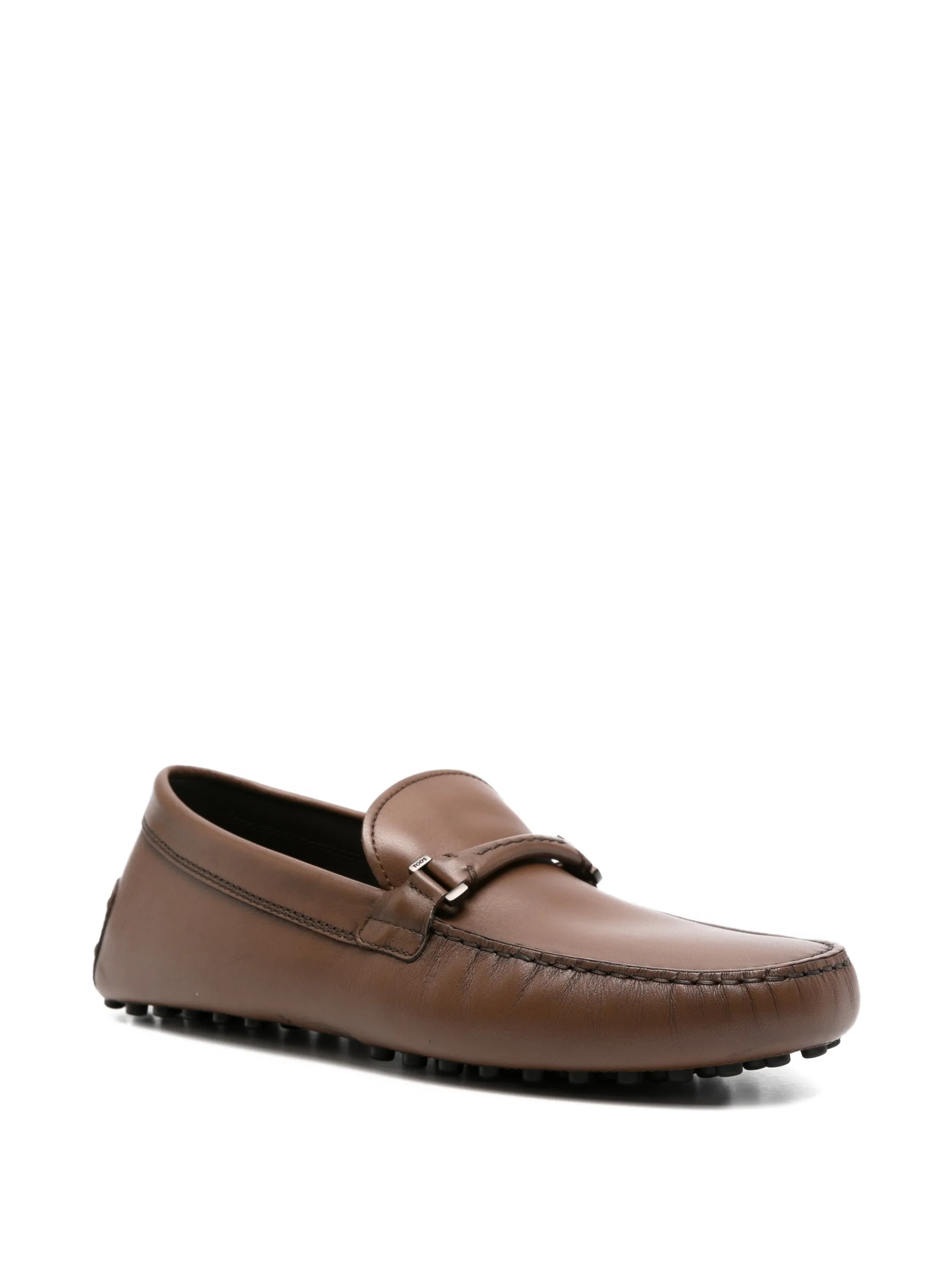 CACAO CALF LEATHER MAN SHOES - Image 4