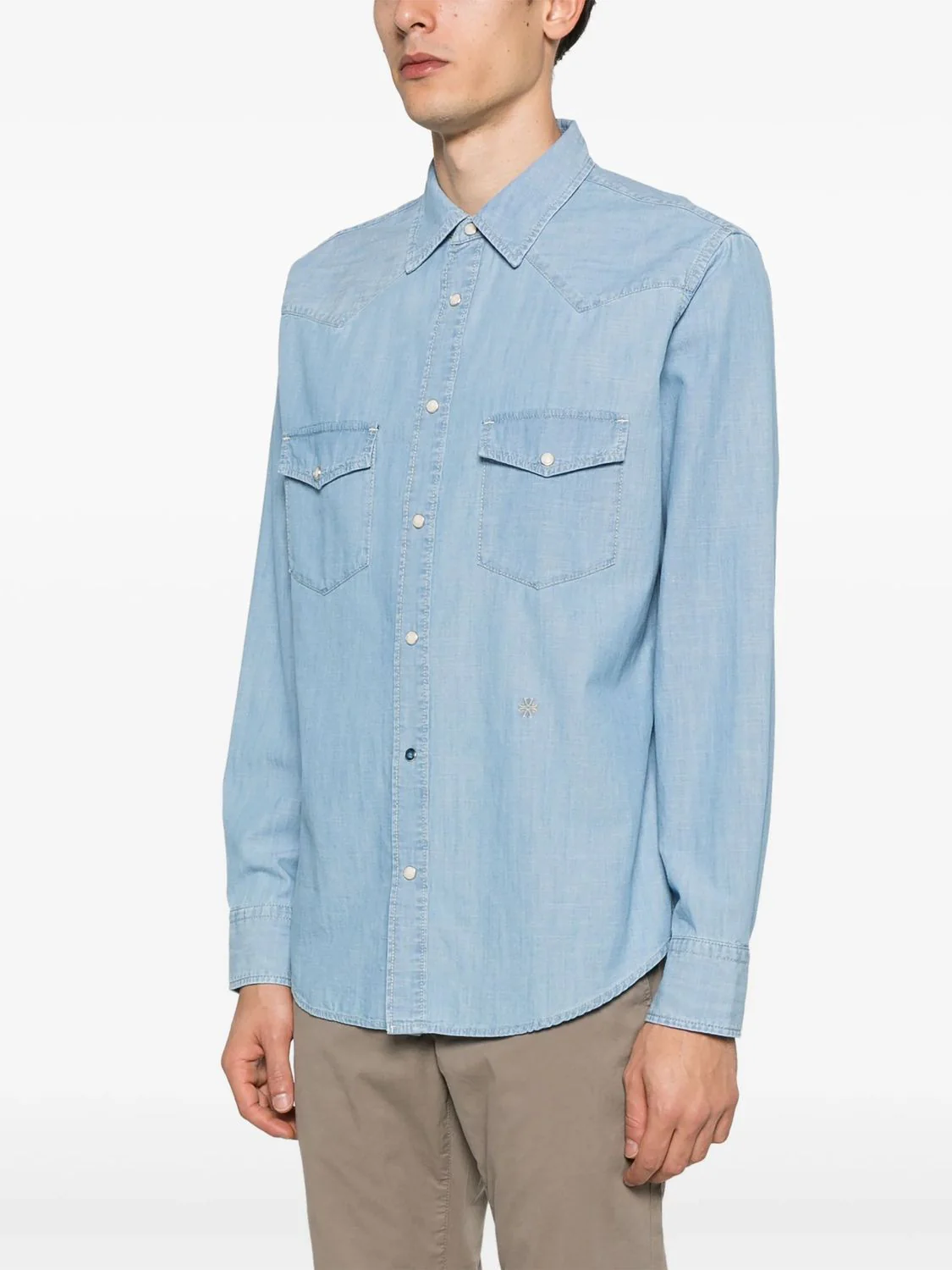 CAMICIA WESTERN BLEATCHED - Image 4