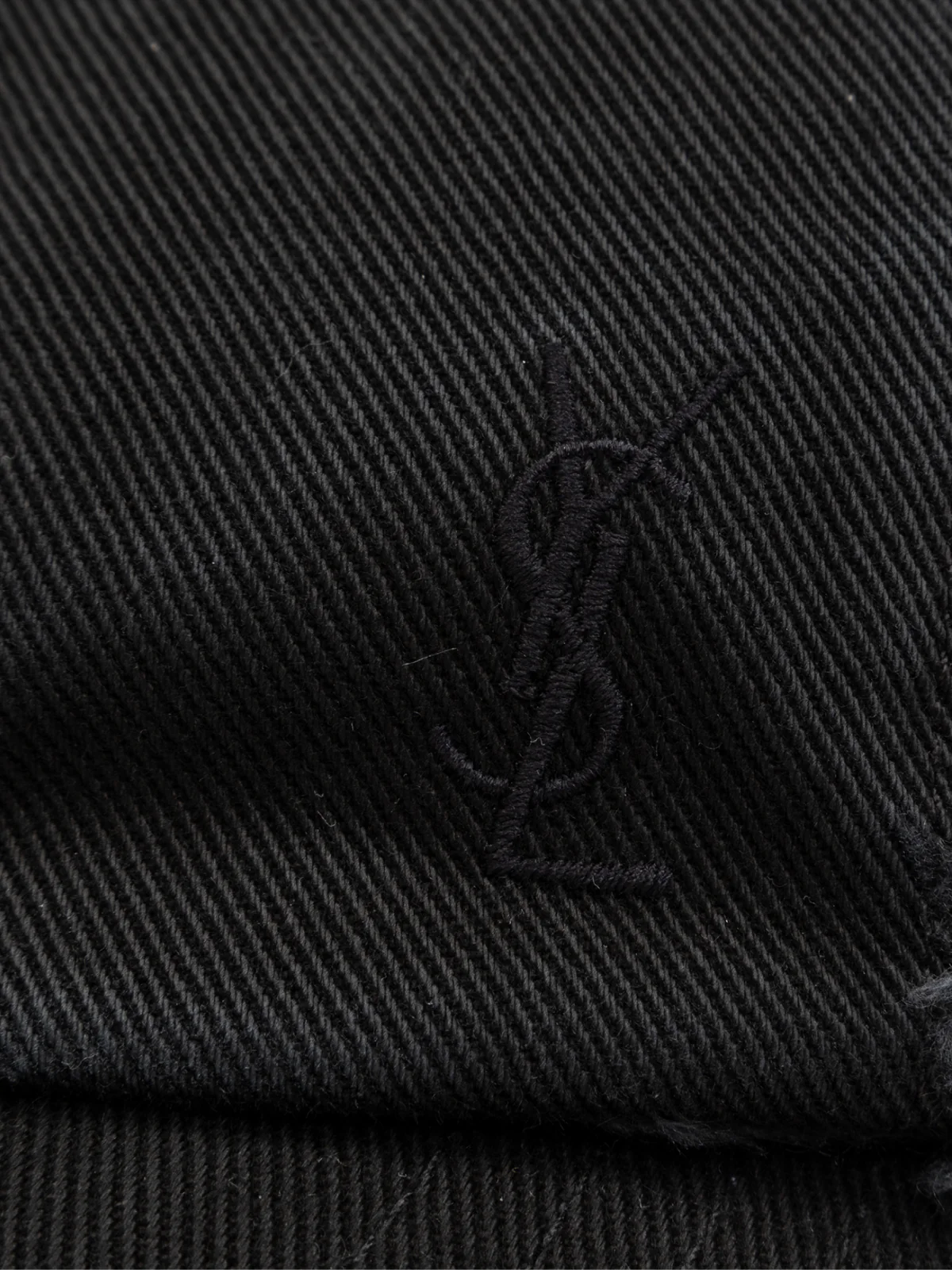 CASSANDRE WASHED DENIM LOGO BASEBALL CAP - Image 3