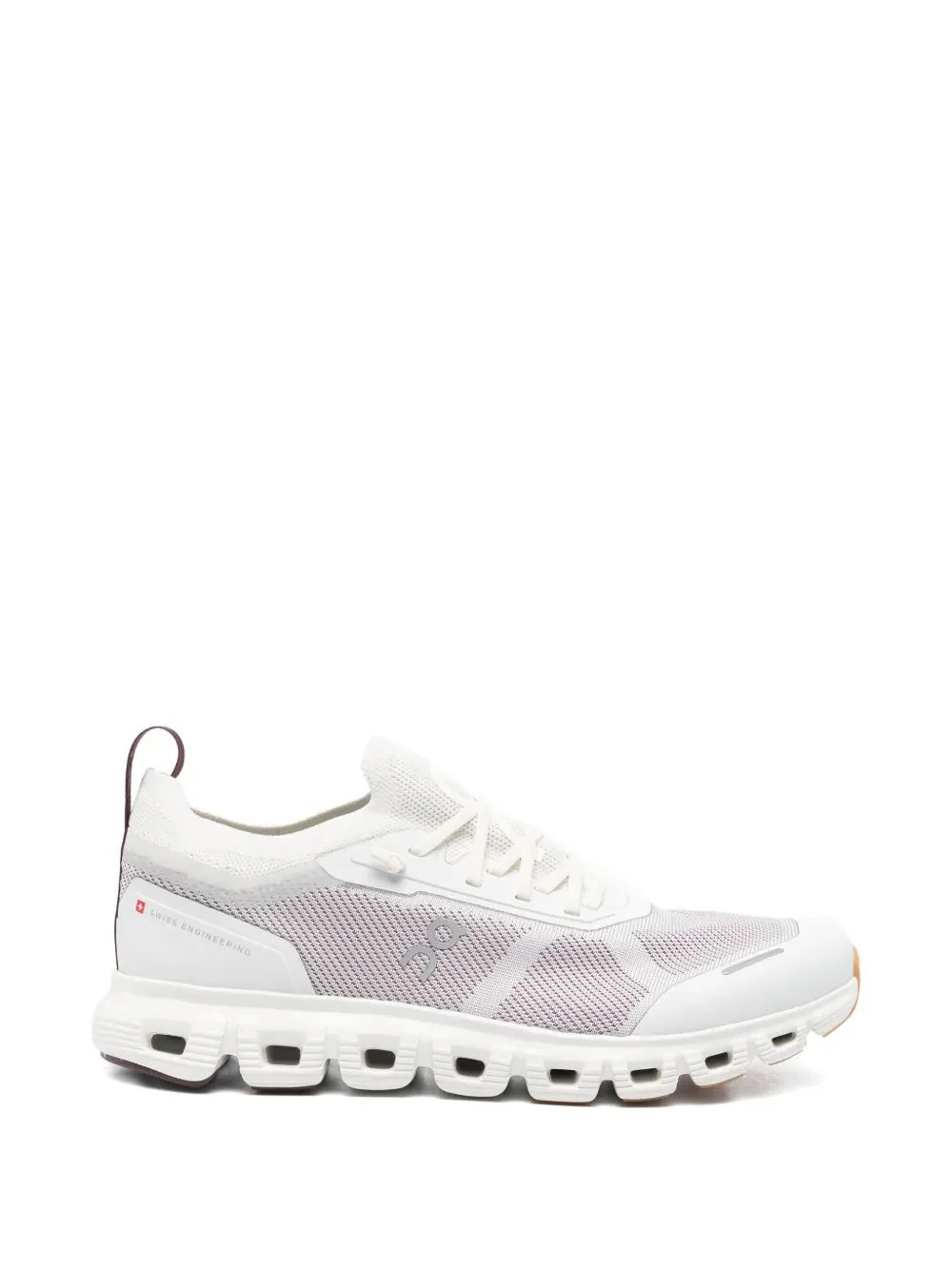CLOUD 6 VERSA ICE MAROON POLYESTER SNEAKERS
