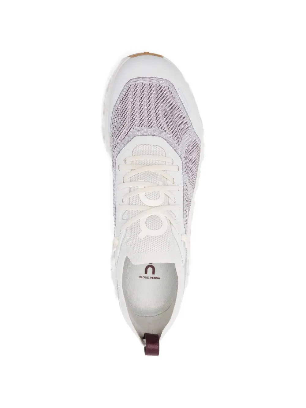 CLOUD 6 VERSA ICE MAROON POLYESTER SNEAKERS - Image 4