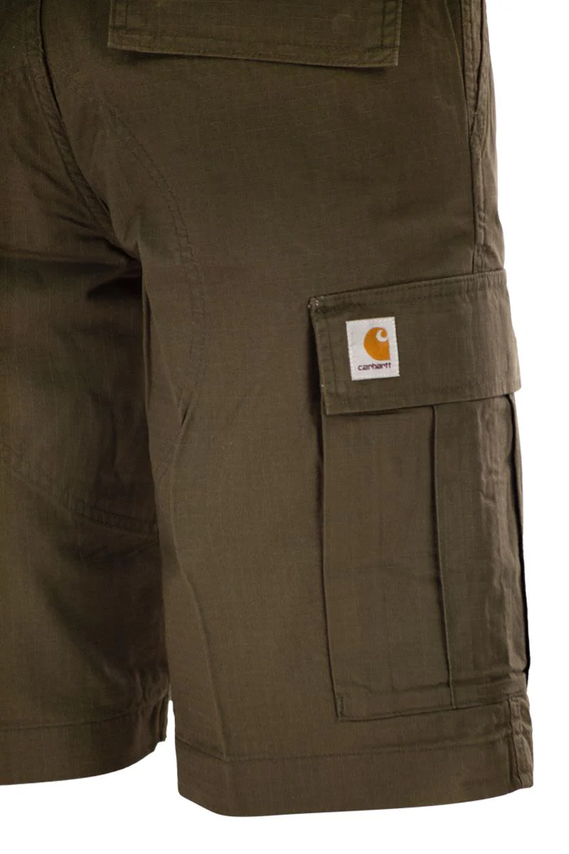 COTTON CARGO BERMUDA SHORTS - Image 4
