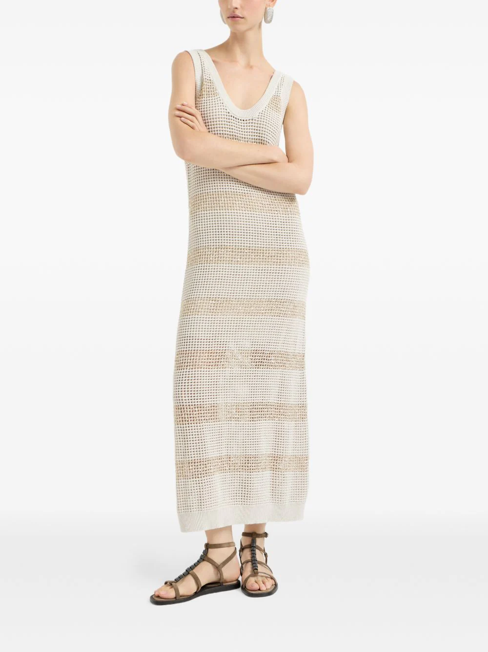 COTTON LONG DRESS - Image 4