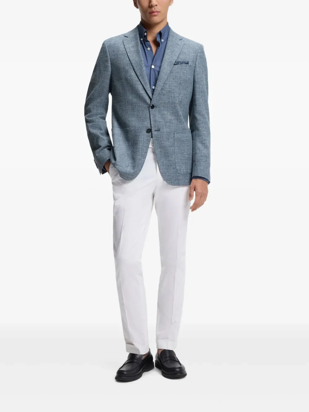 COTTON VISCOSE JACKET - Image 2