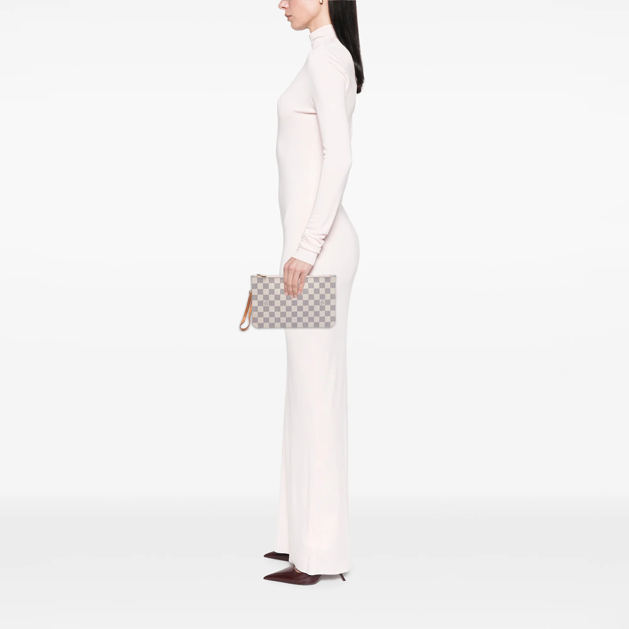 Damier Azur Neverfull Pouch MM - Image 7