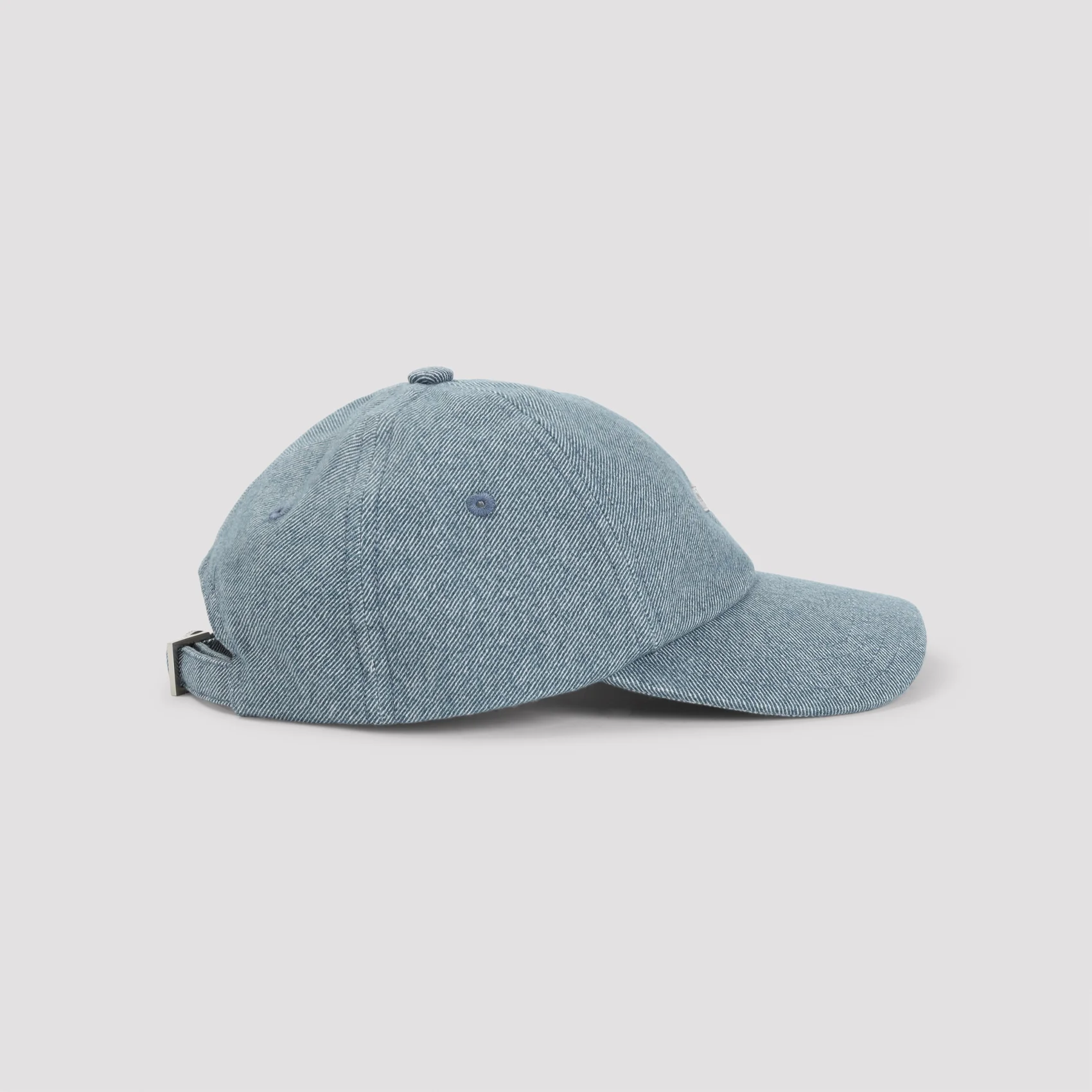 DENIM CAP WITH GADJO LOGO PLAQUE - Image 3