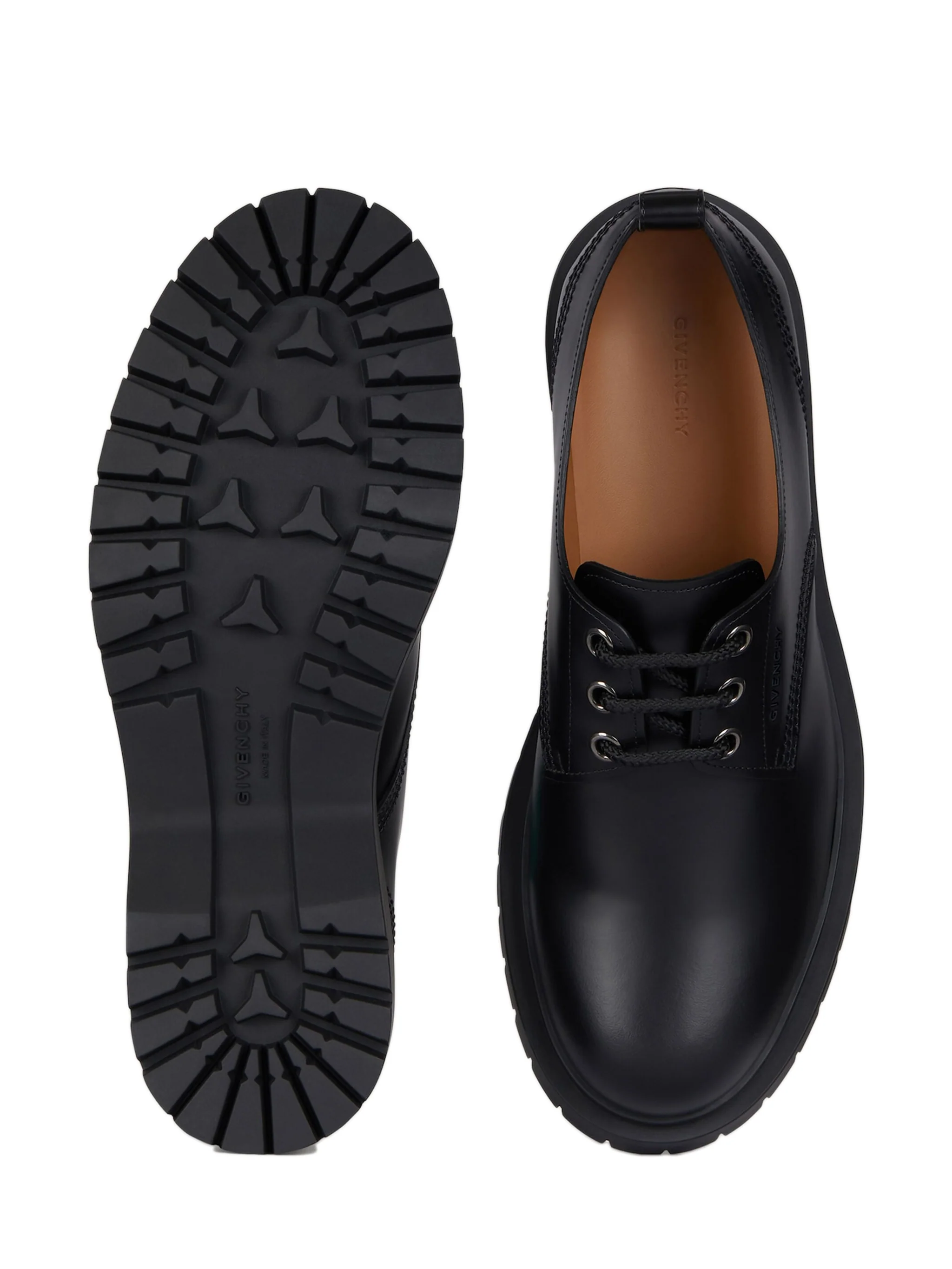 DERBY CHUNKY IN PELLE SPAZZOLATA - Image 5
