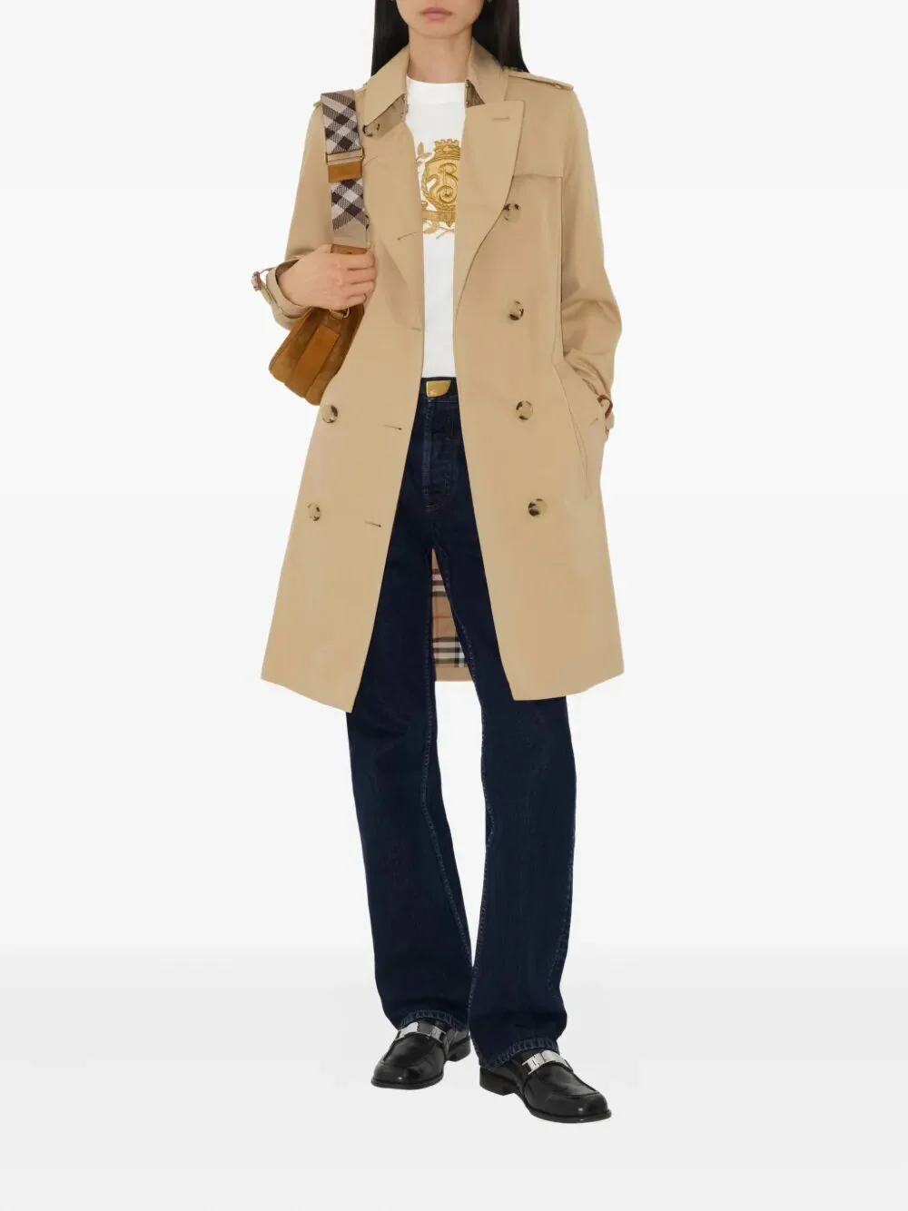 DOUBLE-BREASTED TRENCH COAT - Image 2
