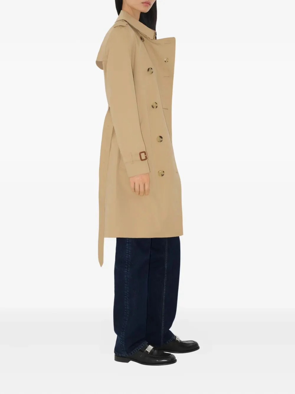 DOUBLE-BREASTED TRENCH COAT - Image 3