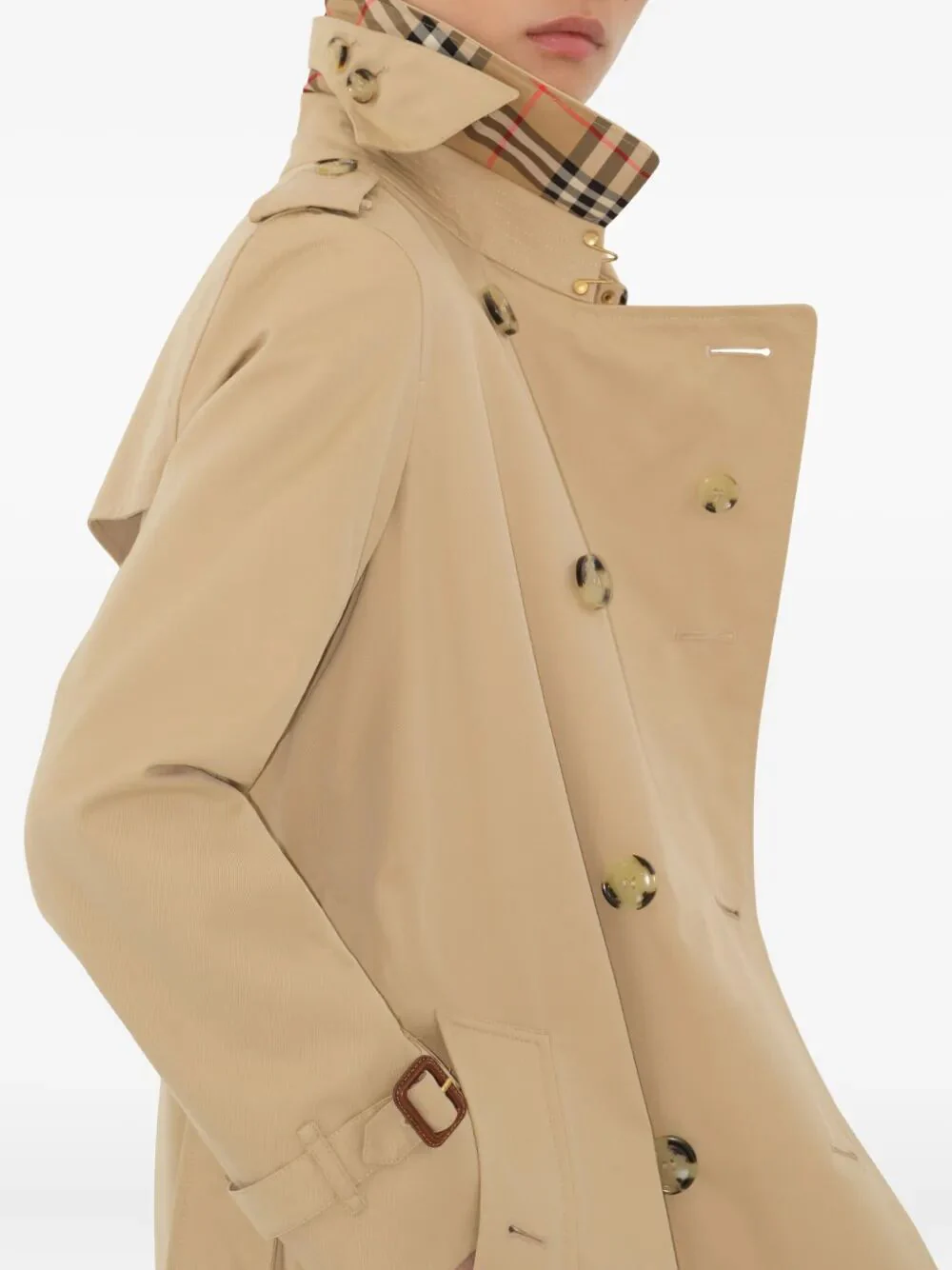 DOUBLE-BREASTED TRENCH COAT - Image 5
