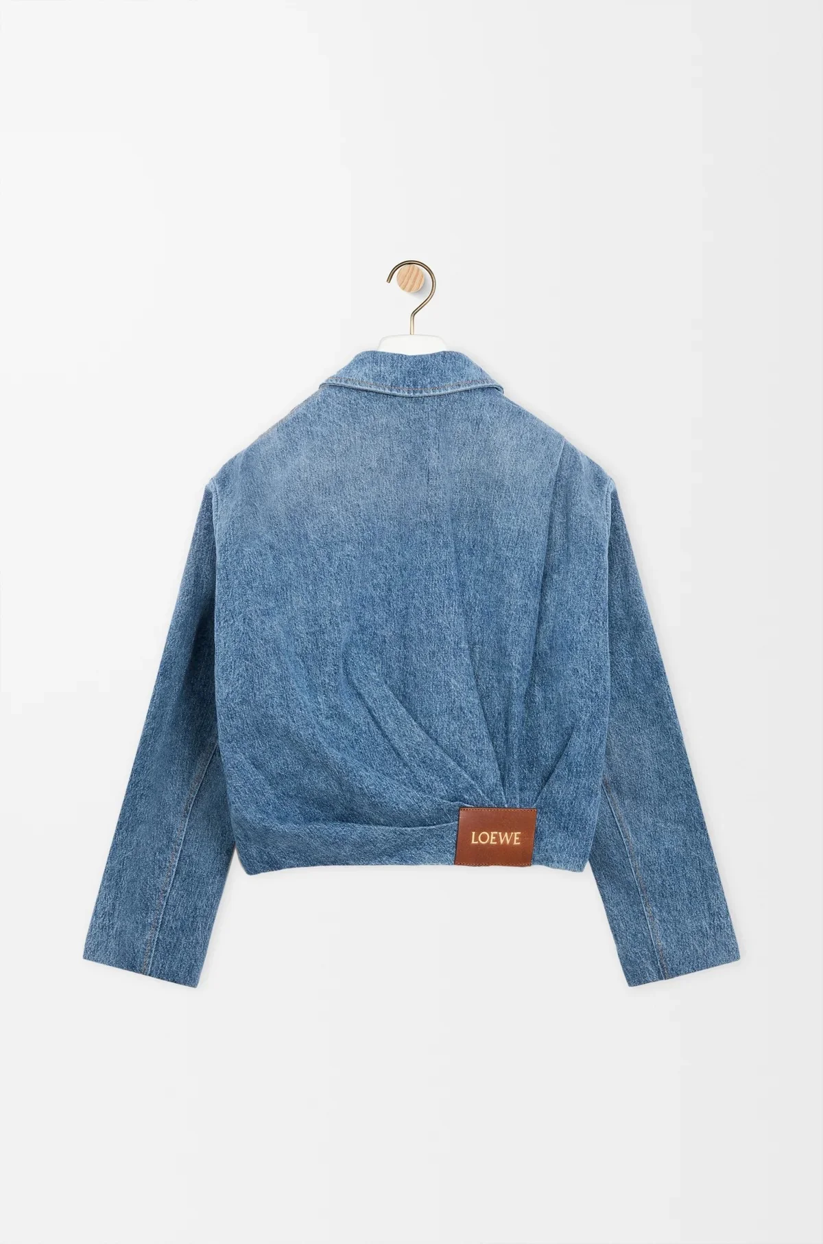 Draped denim jacket - Image 2