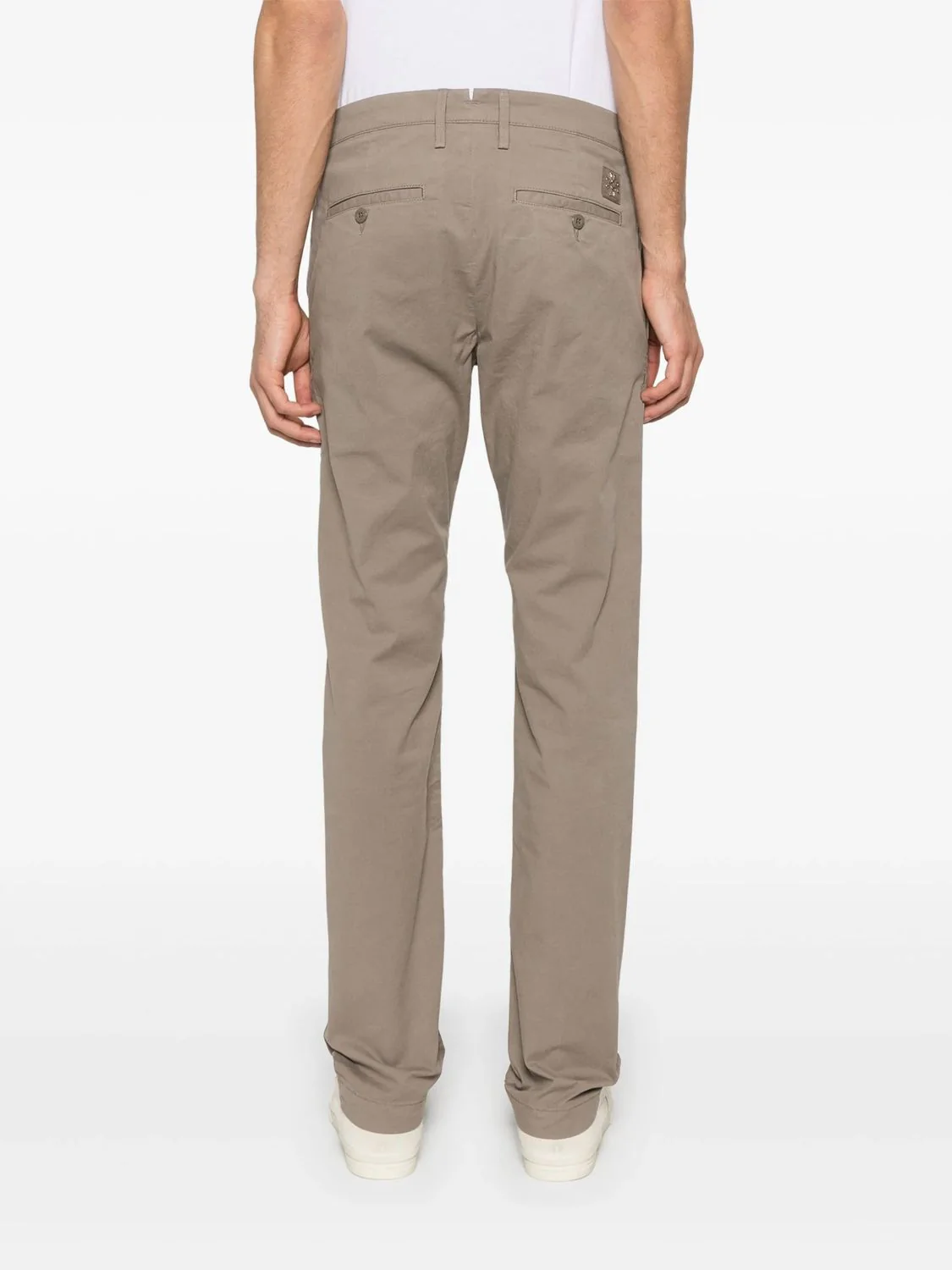 ELEPHANT GREY COTTON PANTS - Image 4