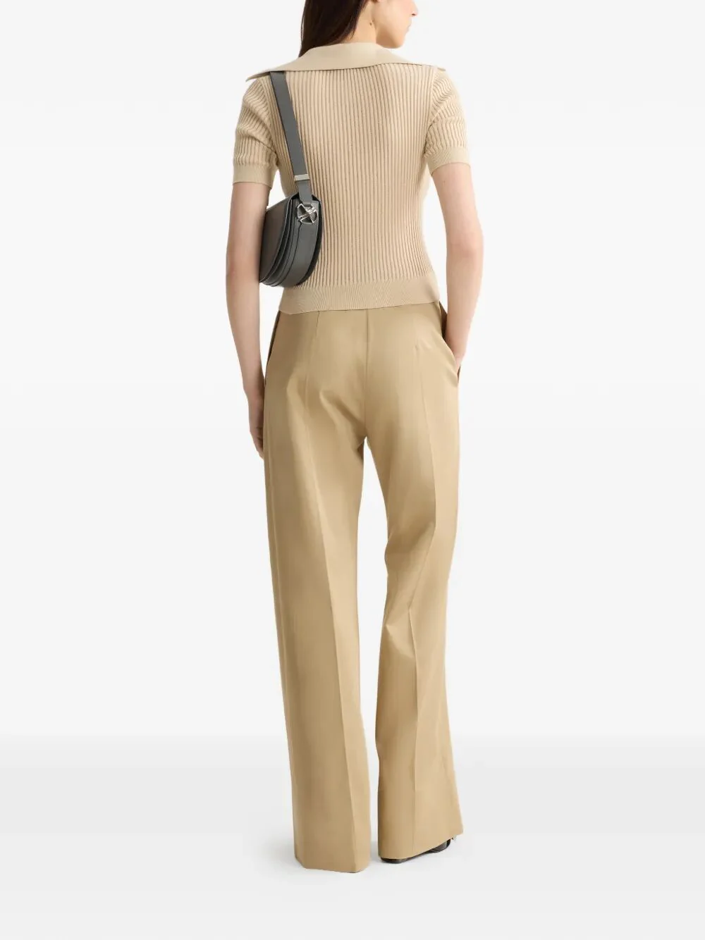 EMBROIDERED KNITTED COTTON POLO SHIRT - Image 3