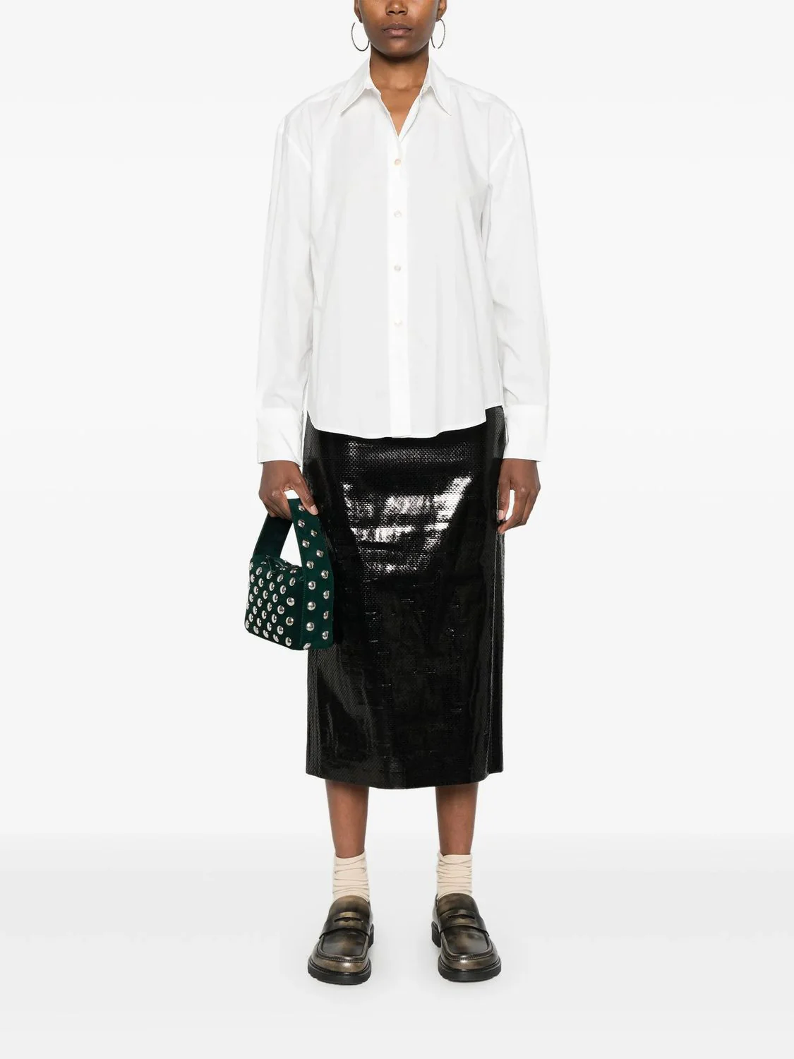 ESSENTIAL BCI COTTON POPLIN SHIRT - Image 5