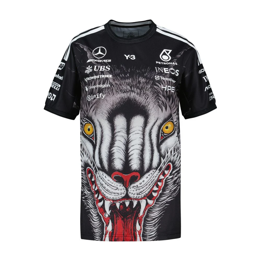 F1 DRVR SS T-SHIRT - - SYNTHETIC - BLACK