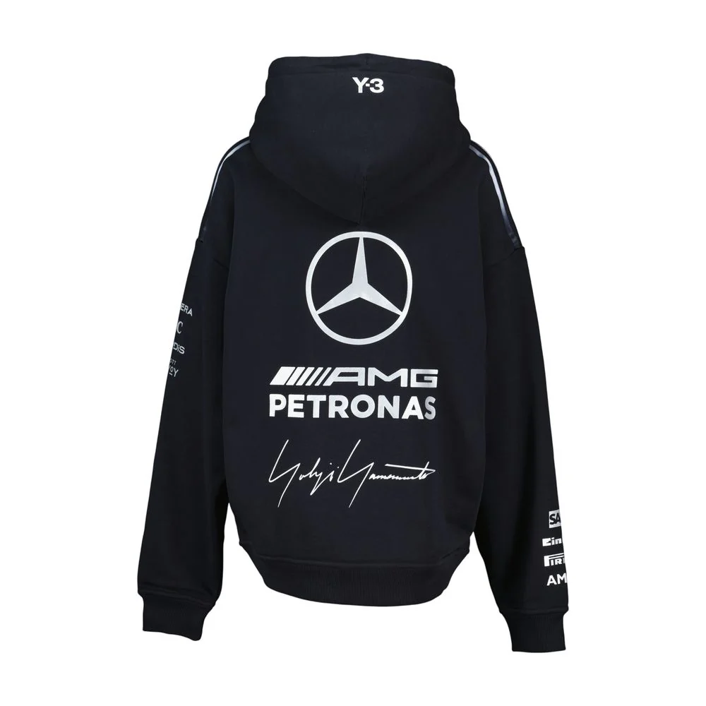 F1 TEAM HOODIE -  - COTTON - BLACK - Image 2
