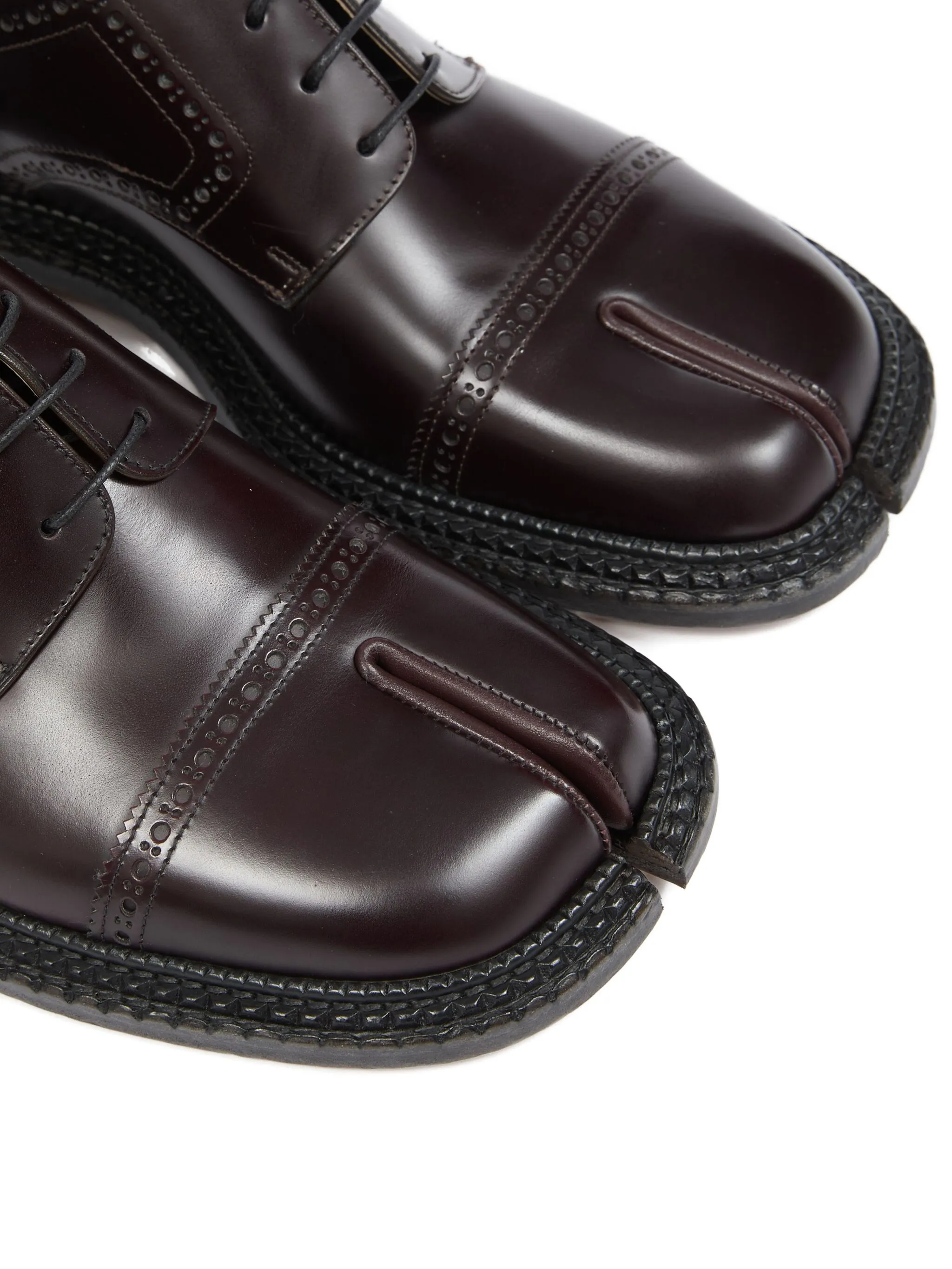 FUDGE COW LEATHER LACE-UPS - Image 4