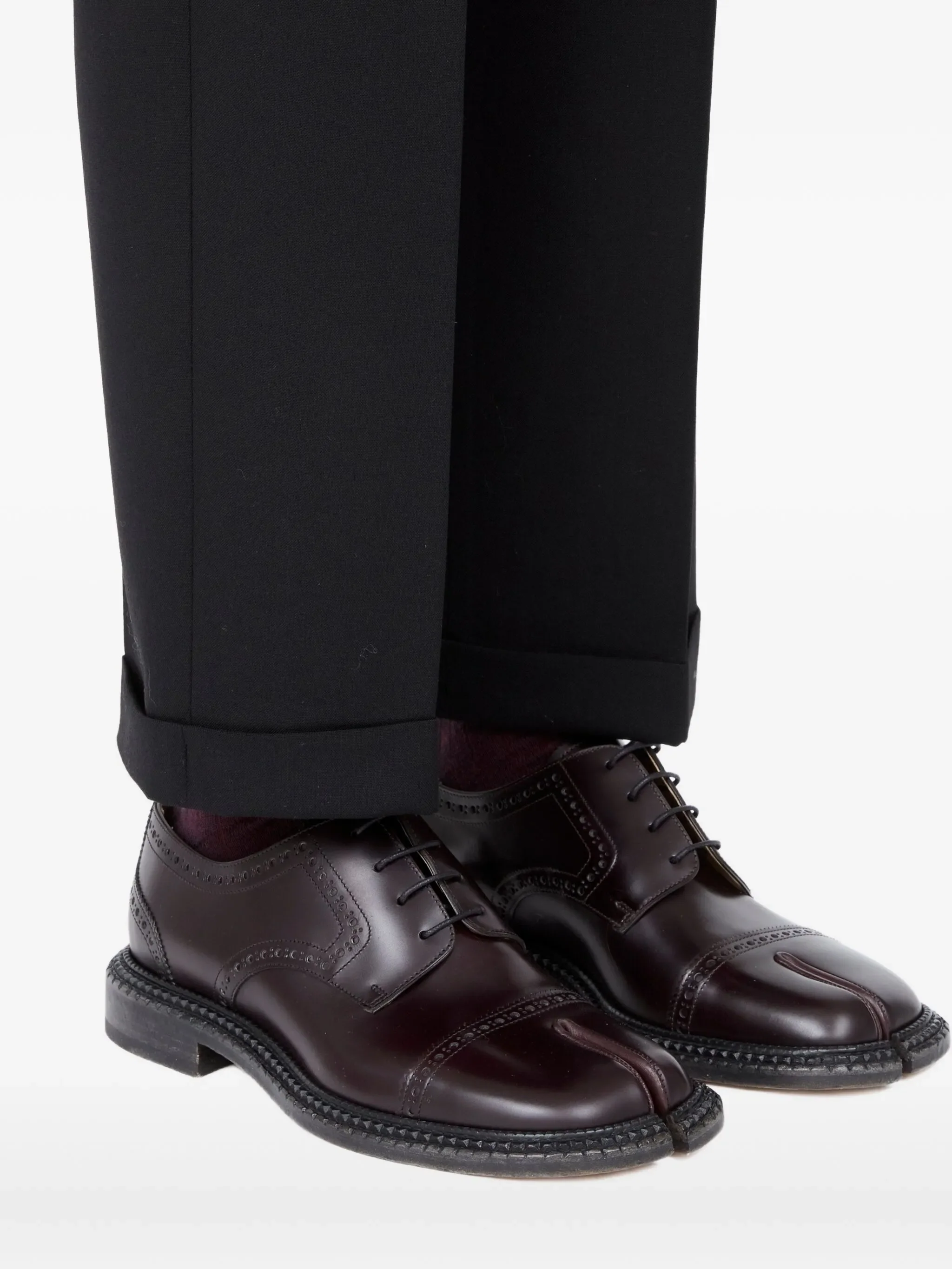 FUDGE COW LEATHER LACE-UPS - Image 5