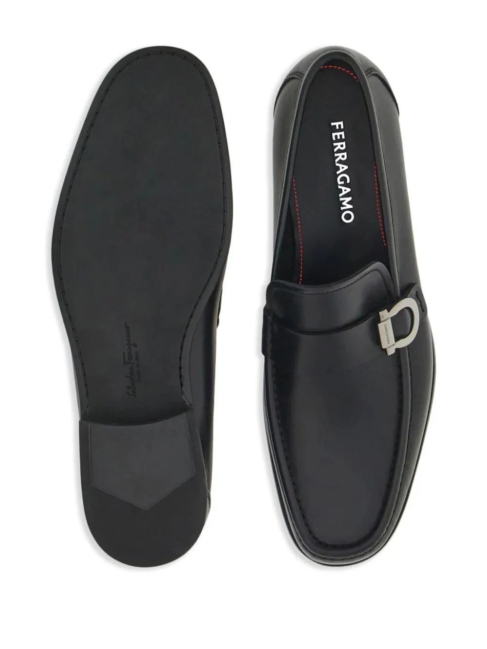 GANCINI ORNAMENT CASPIAN LEATHER LOAFERS - Image 3