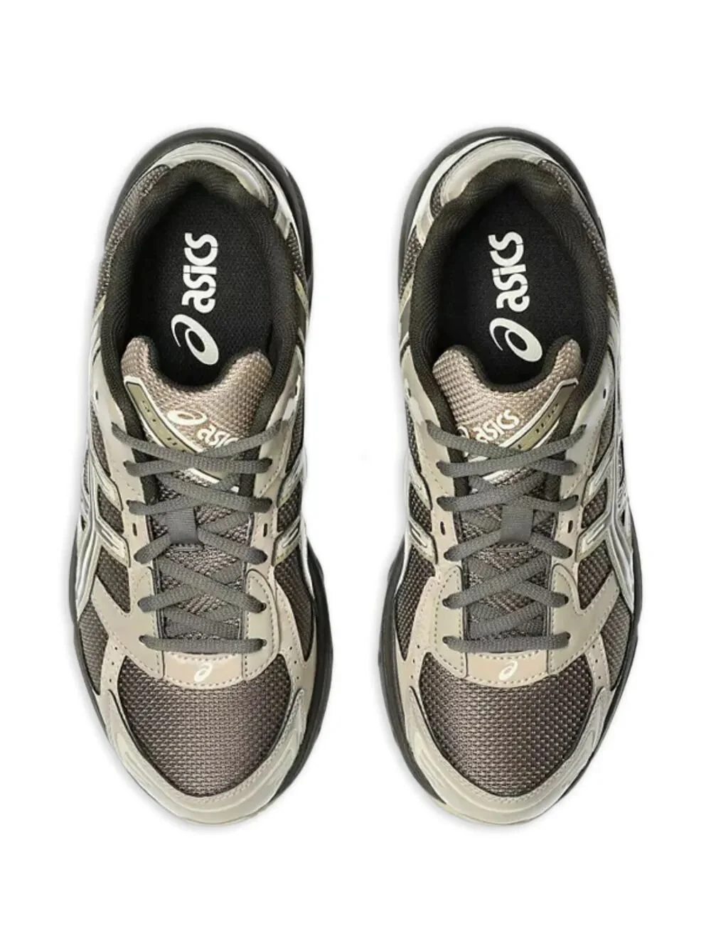 GEL-1130 SHINY MESH AND PATENT SYNTHETIC LEATHER SNEAKERS - Image 4