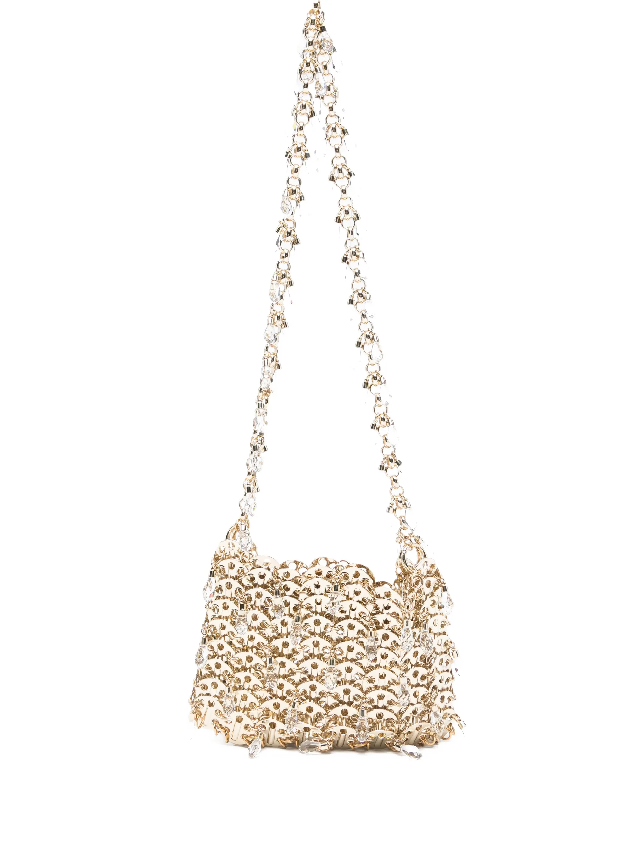 GOLD CRYSTAL BRASS GLASS GLASS