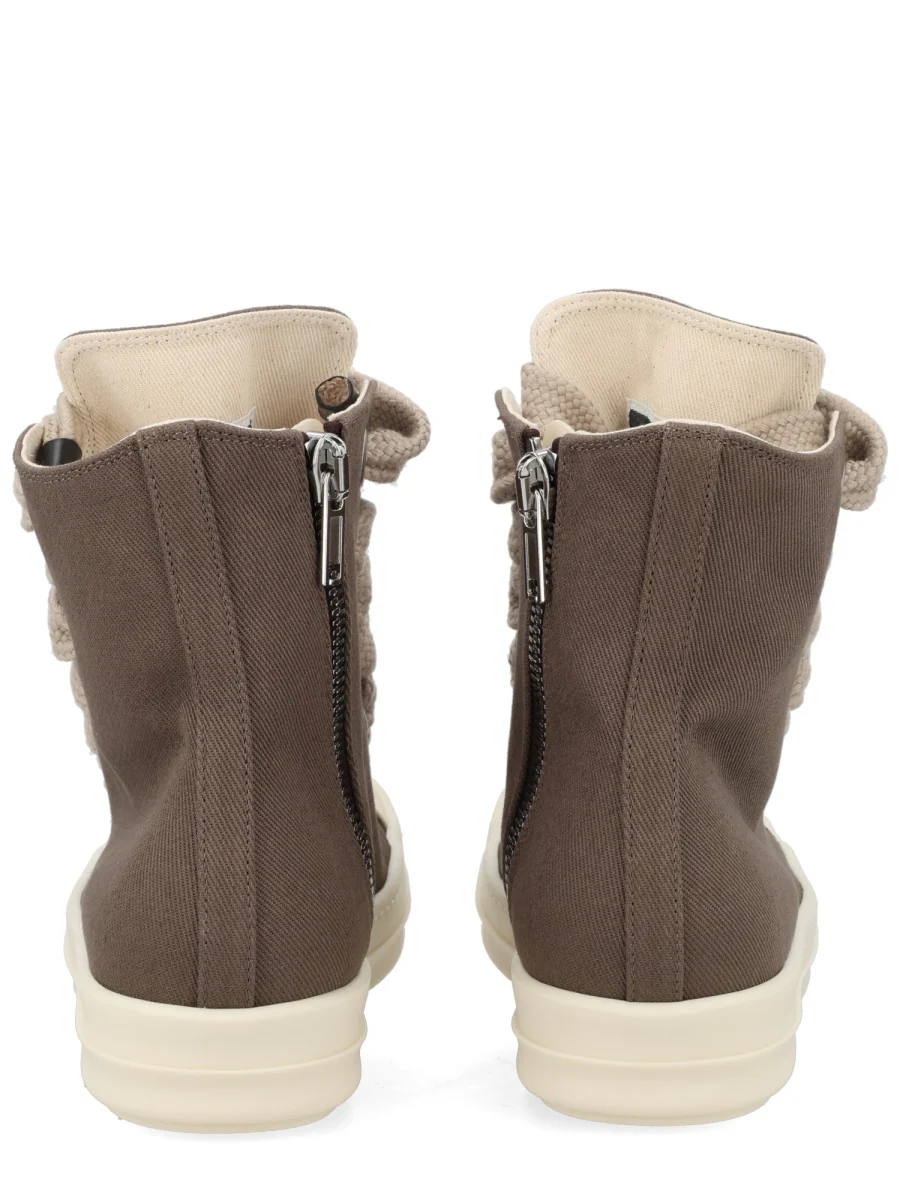 GREY COTTON SNEAKERS - Image 4